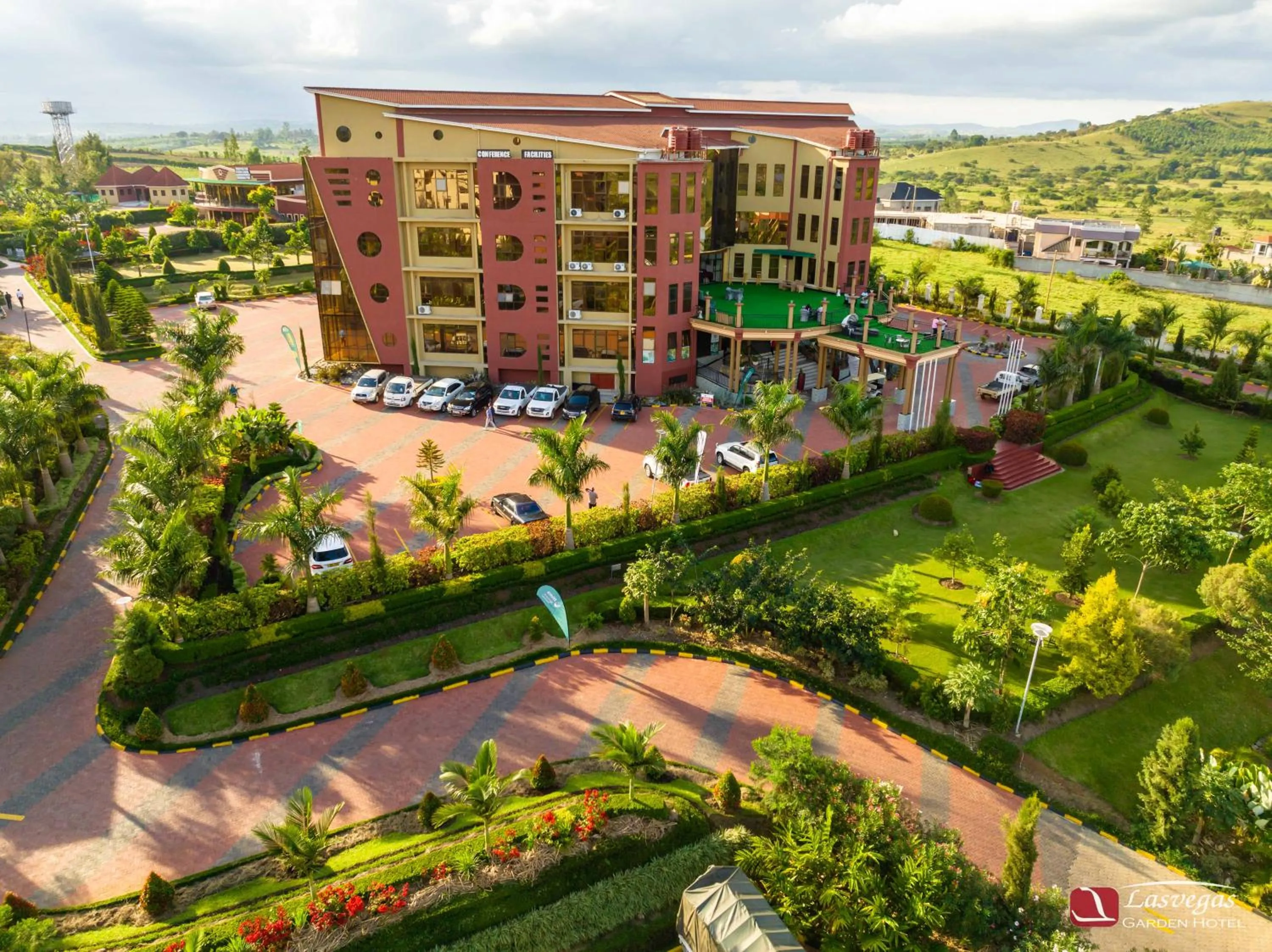 Property building in Las Vegas Garden Hotel Mbarara