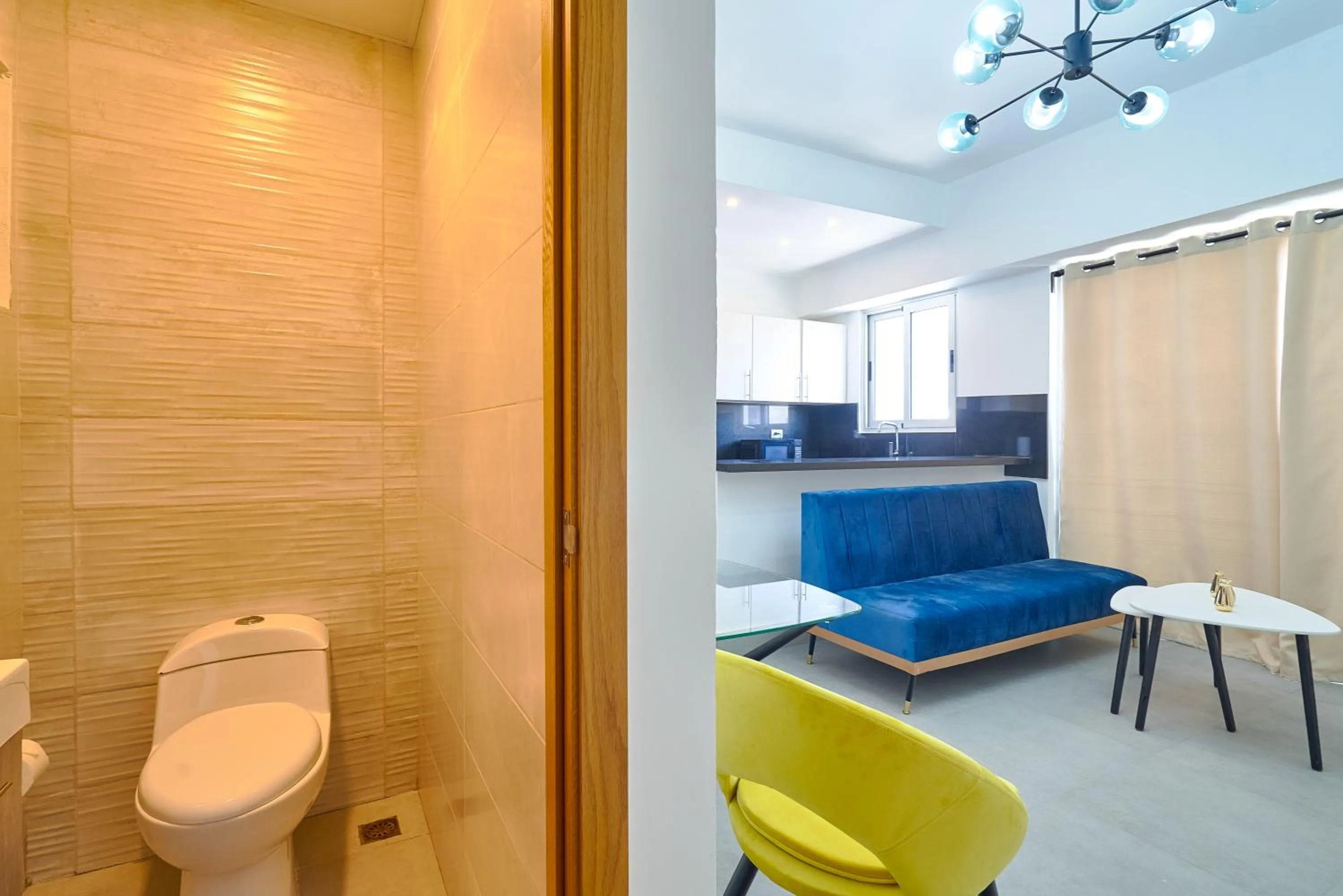 Toilet in Central Suites Tower