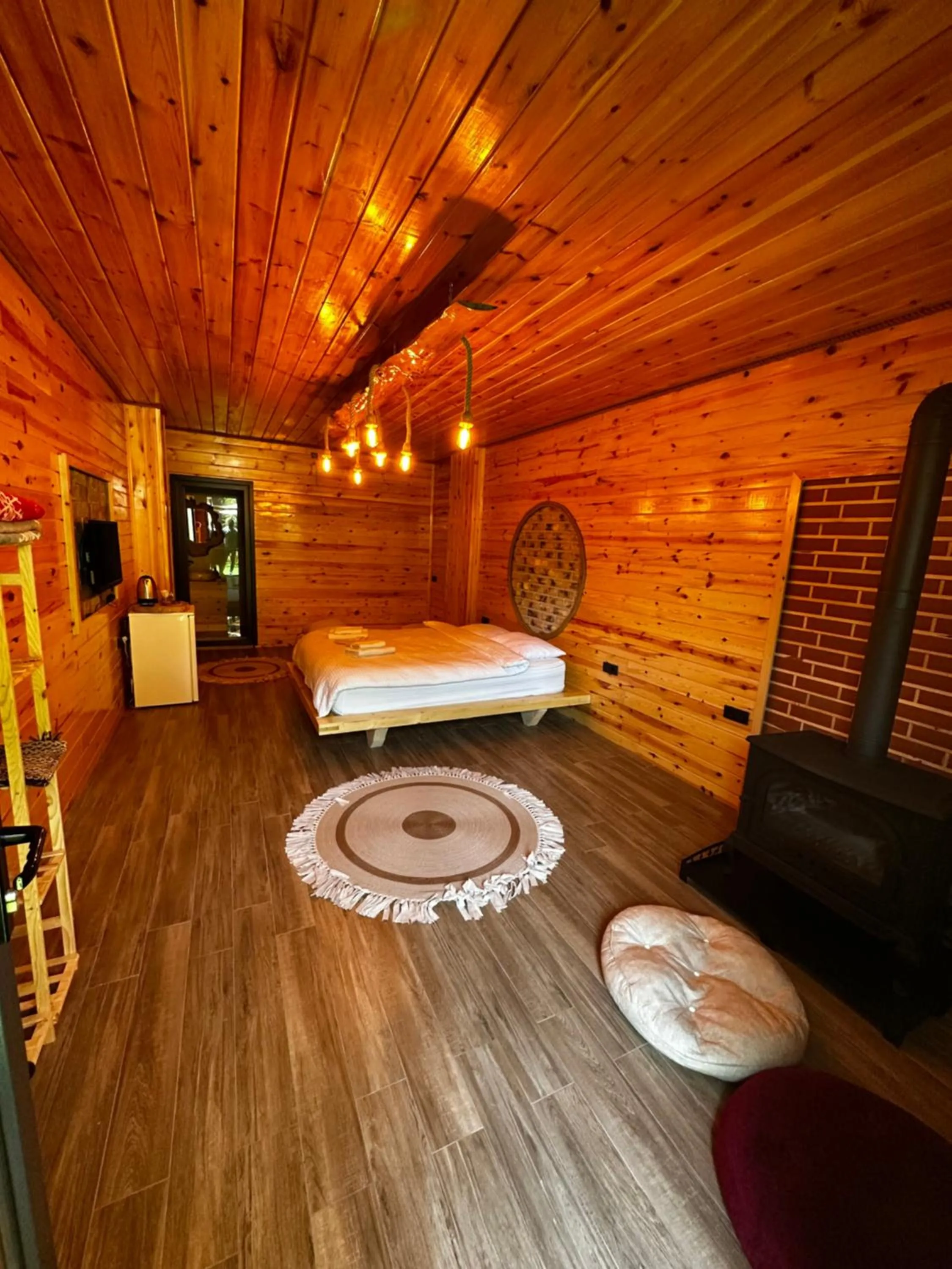 Bed in Ria süit otel bungalov