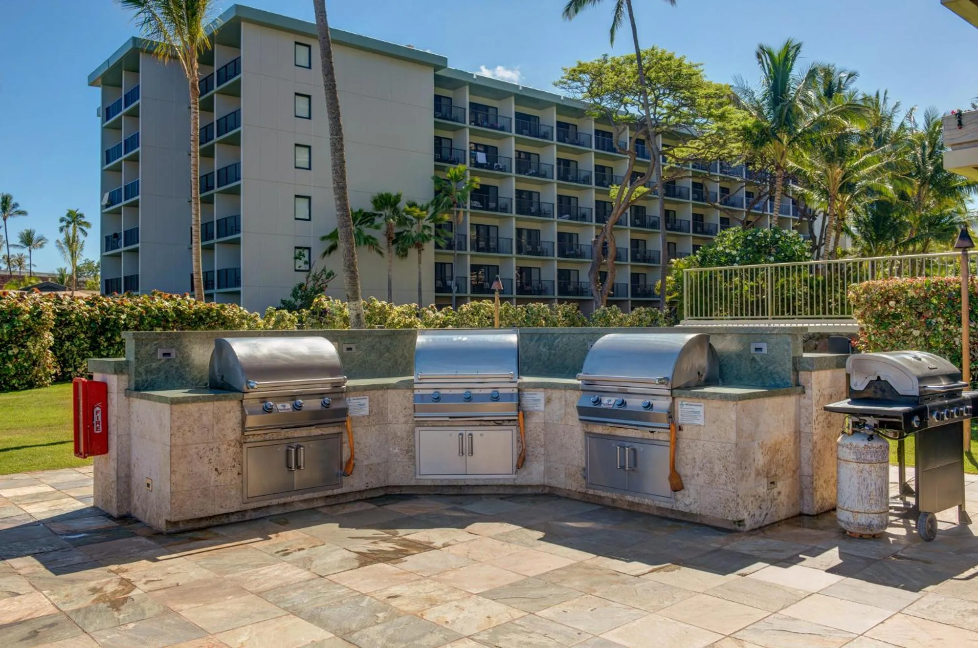 Patio in The Whaler Resort