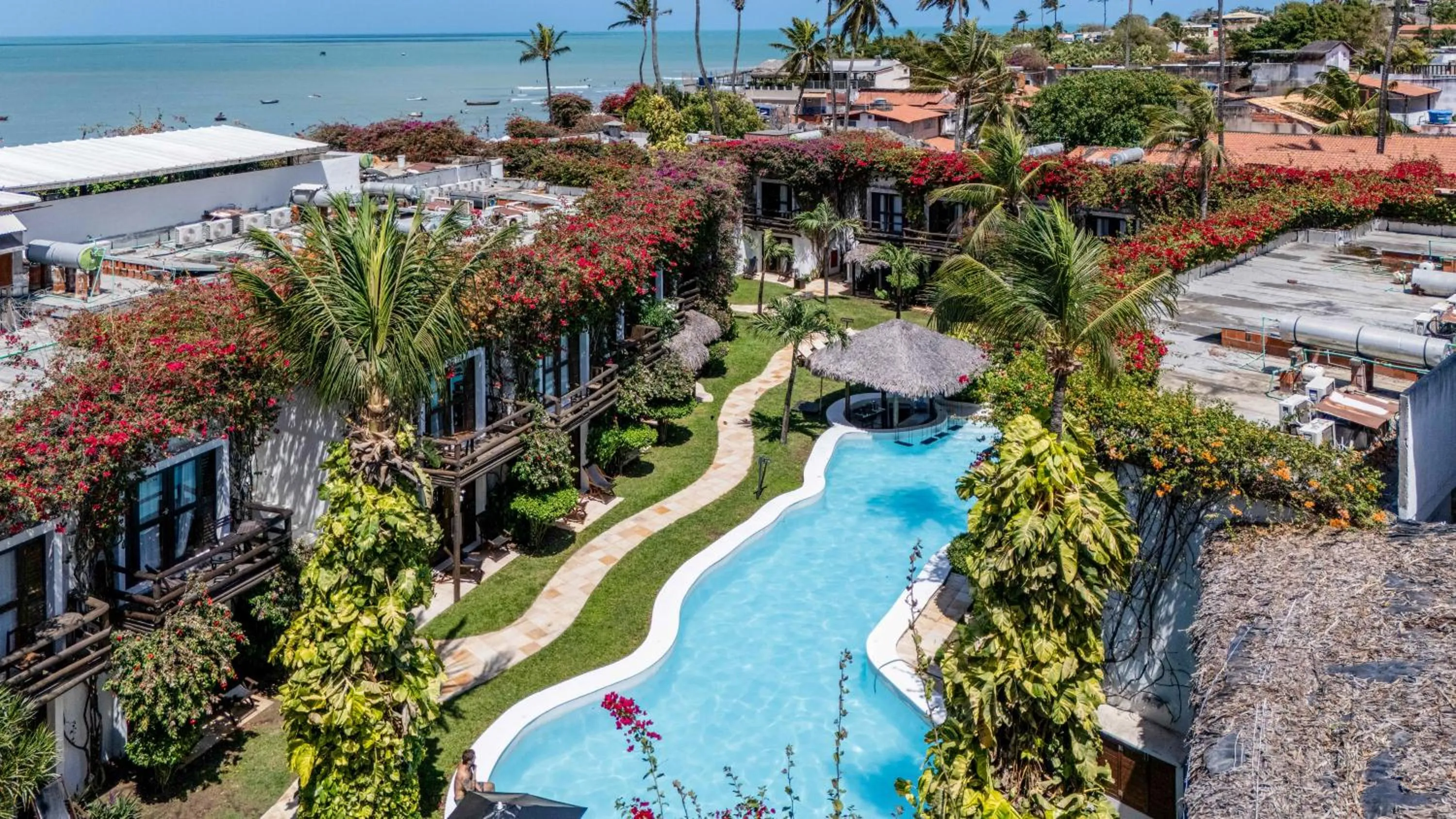 Bird's eye view in Enjoy Jeri Praia