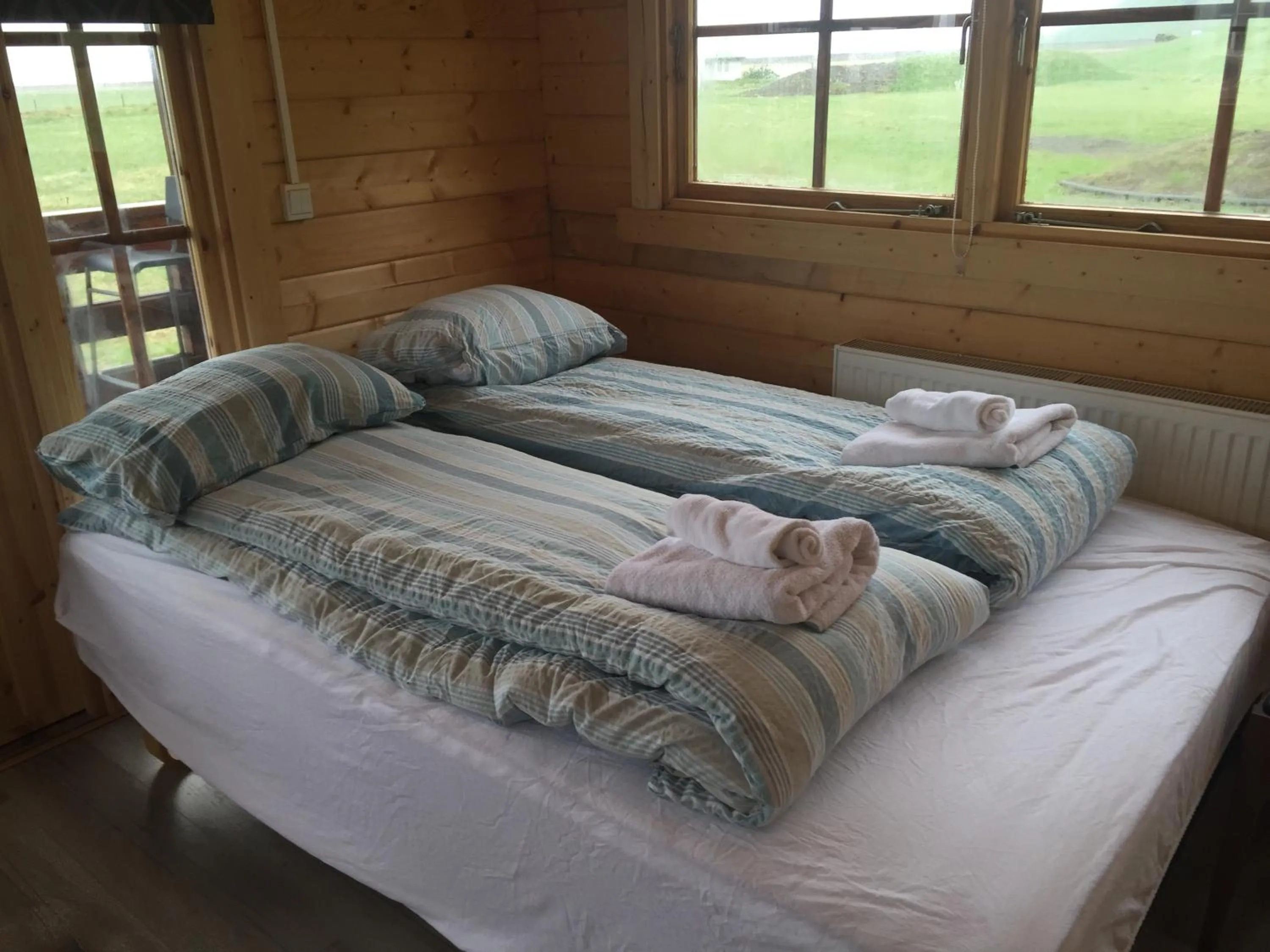 Bed in North Star Cottage