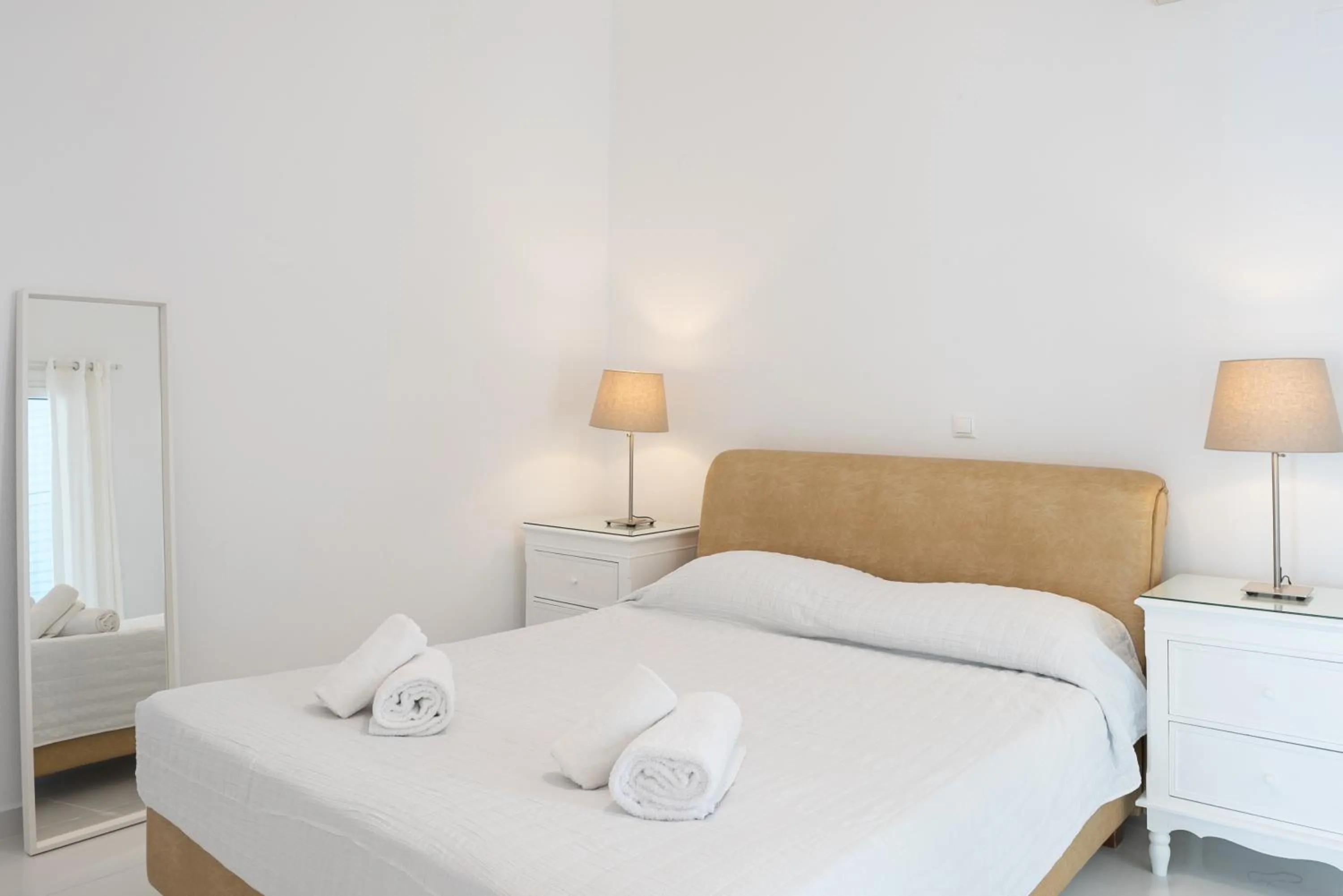 Bed in Aeri Villas & Apartments