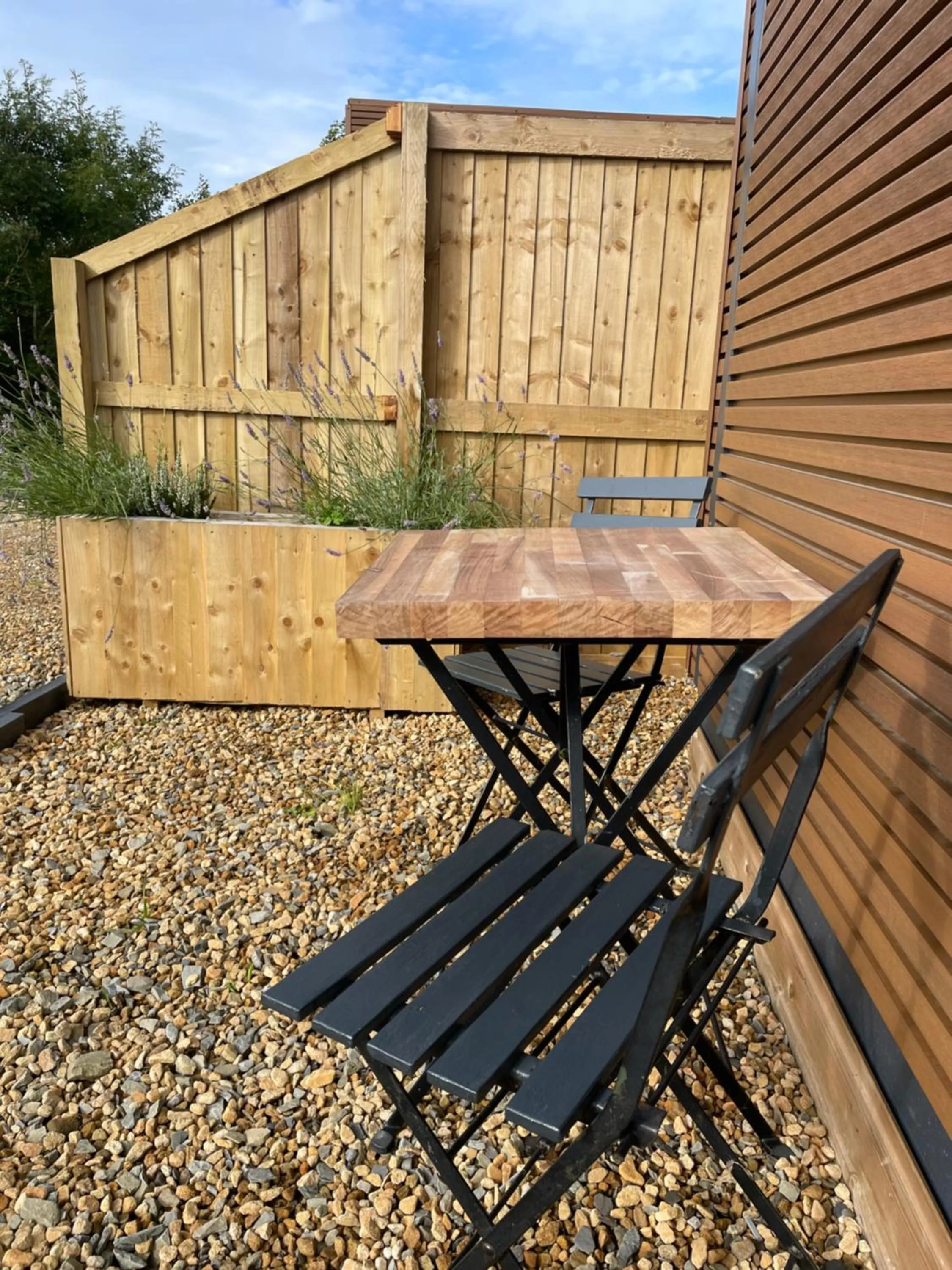 Patio in Rossendale Holiday Cottages & Spa