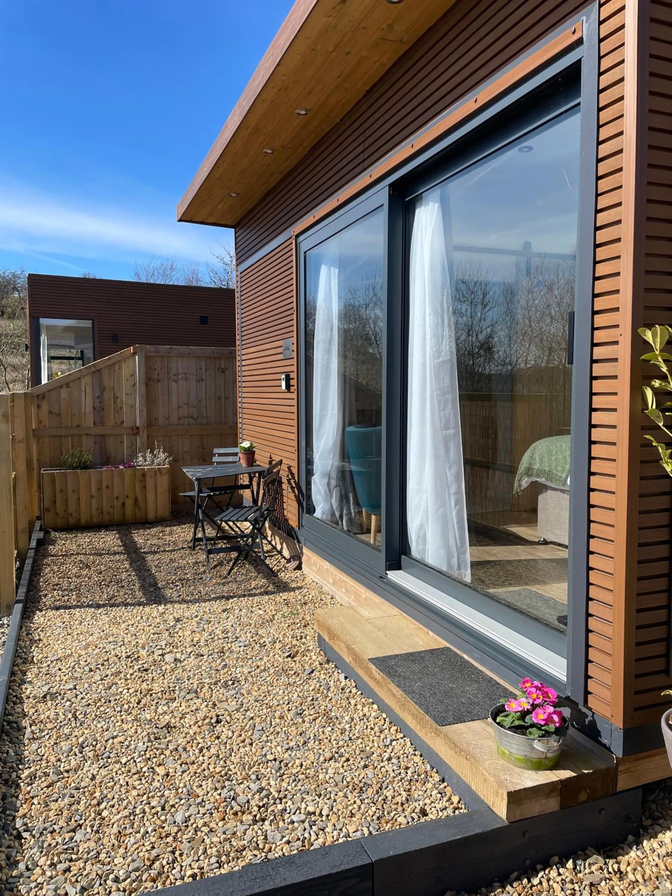 Patio in Rossendale Holiday Cottages & Spa