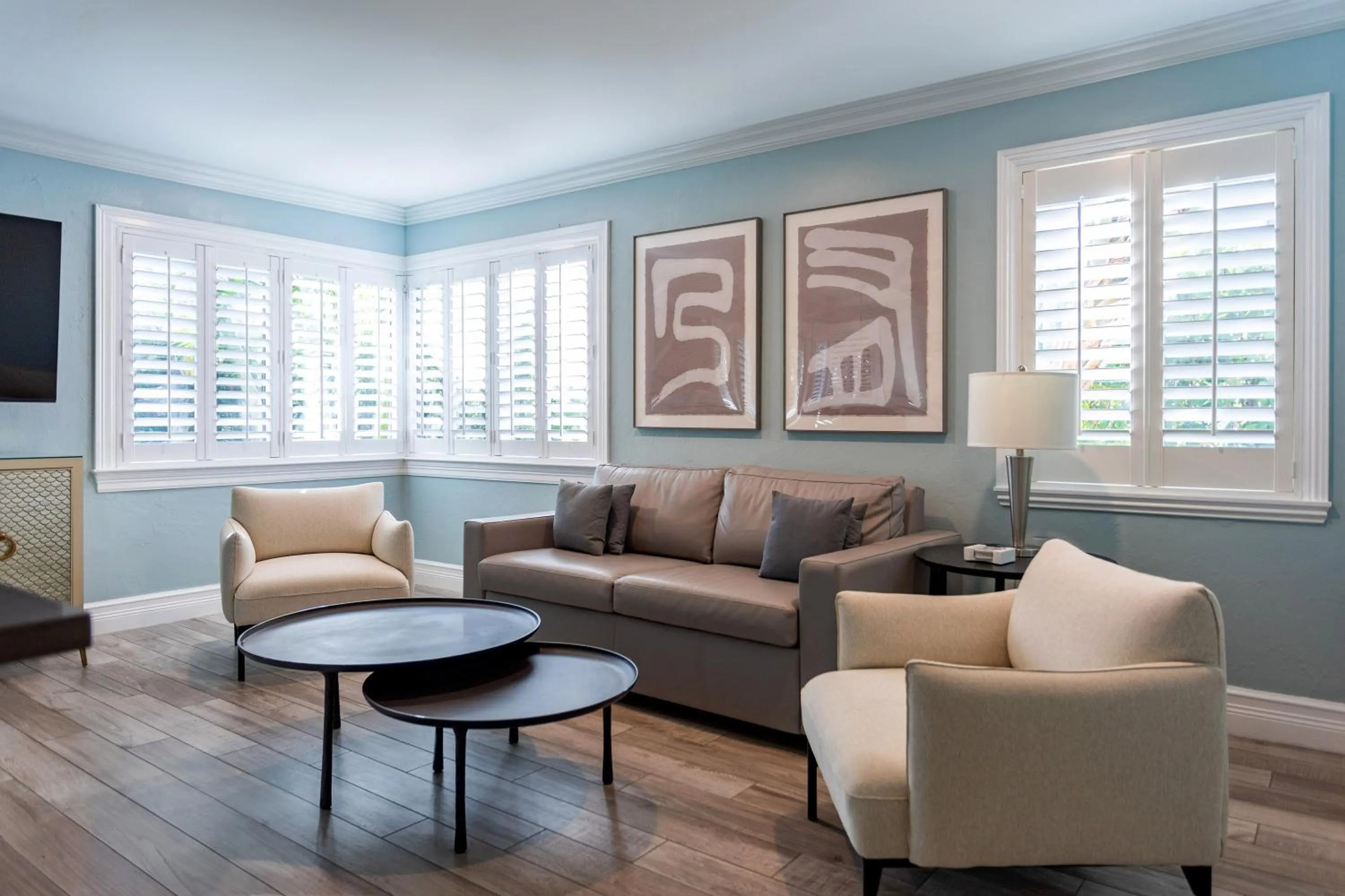 Living room in Crane's Beach House Boutique Hotel & Luxury Villas