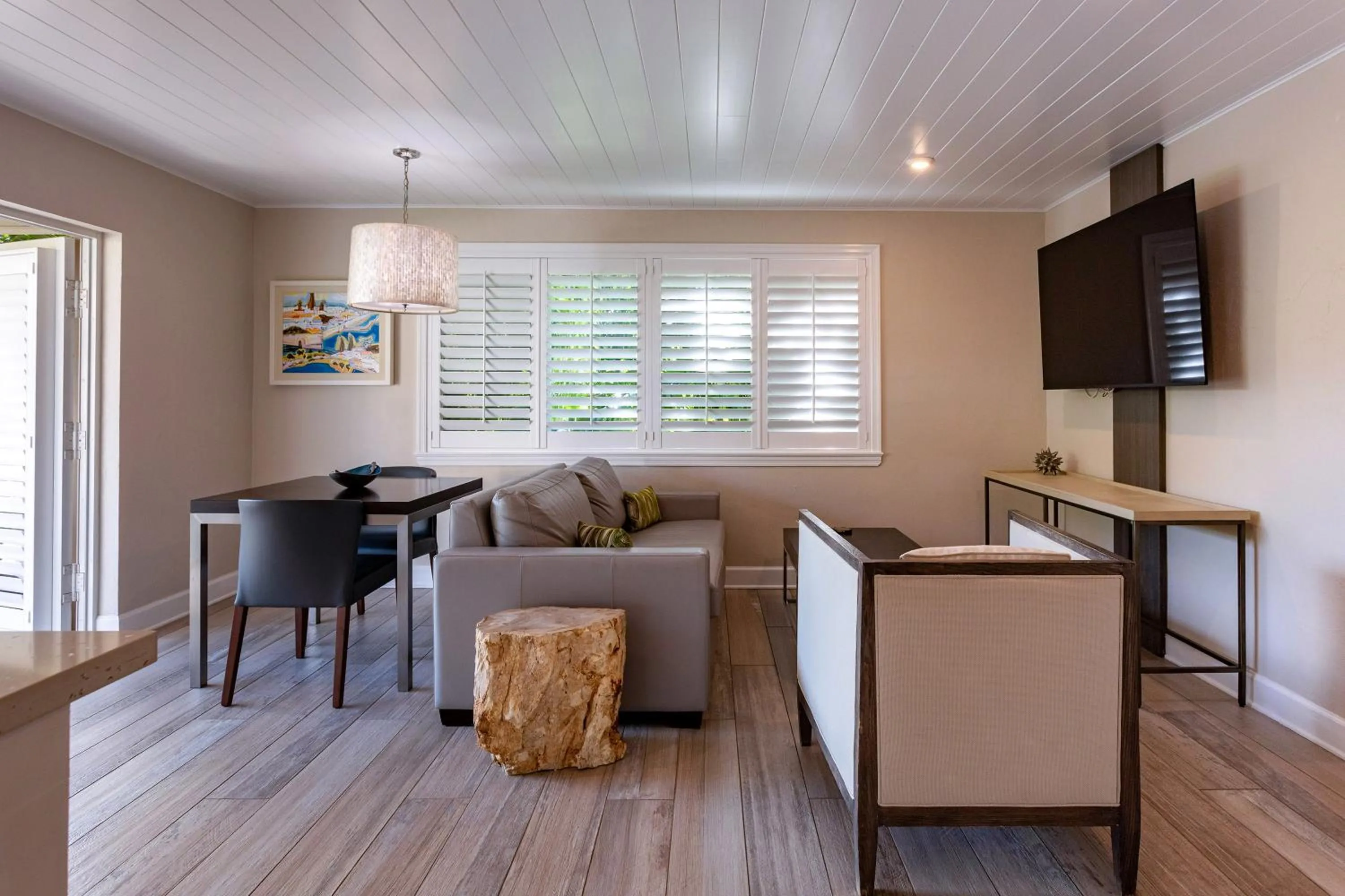 Living room in Crane's Beach House Boutique Hotel & Luxury Villas