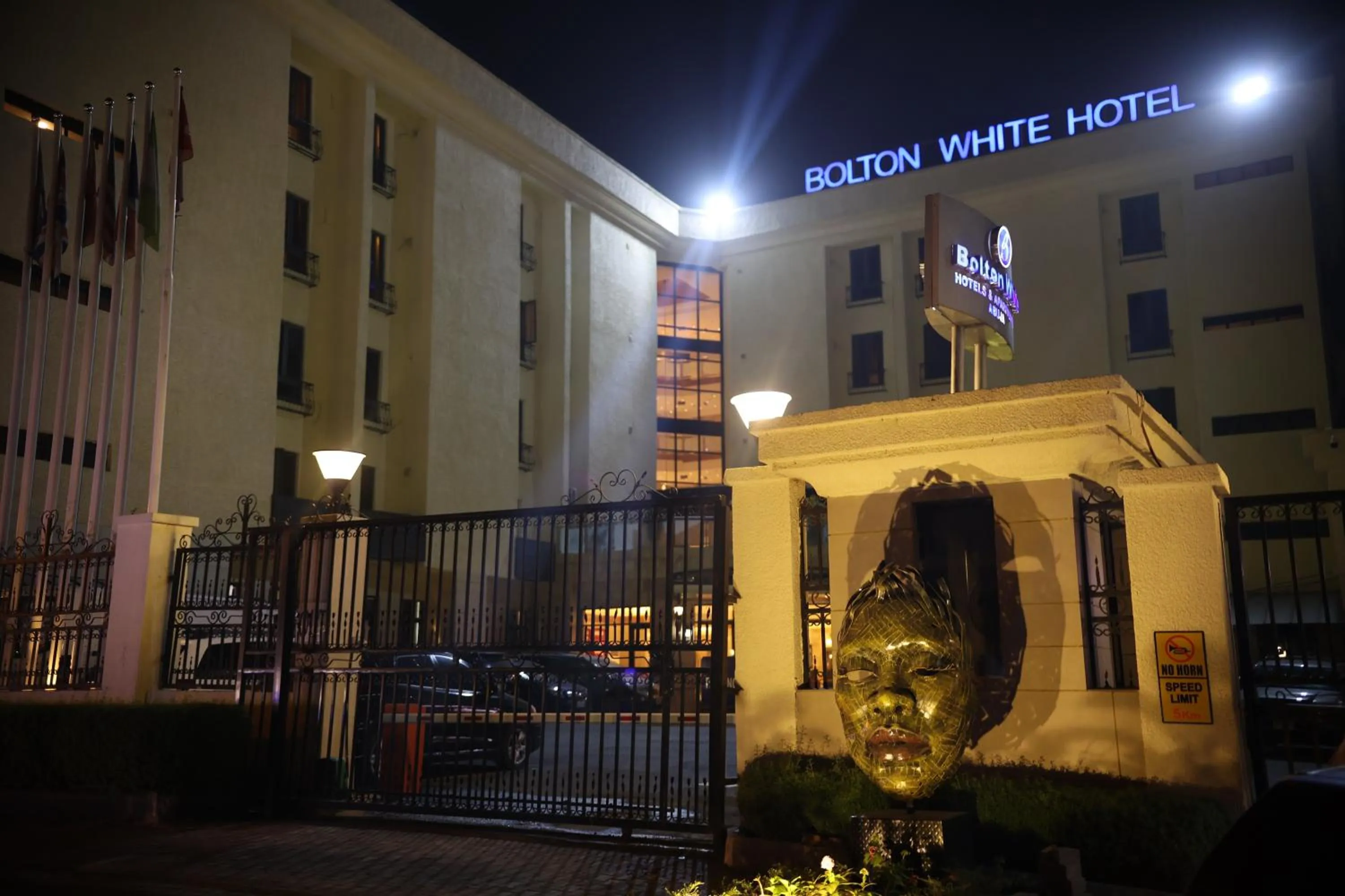 Property building in Bolton White Hotel - Abuja