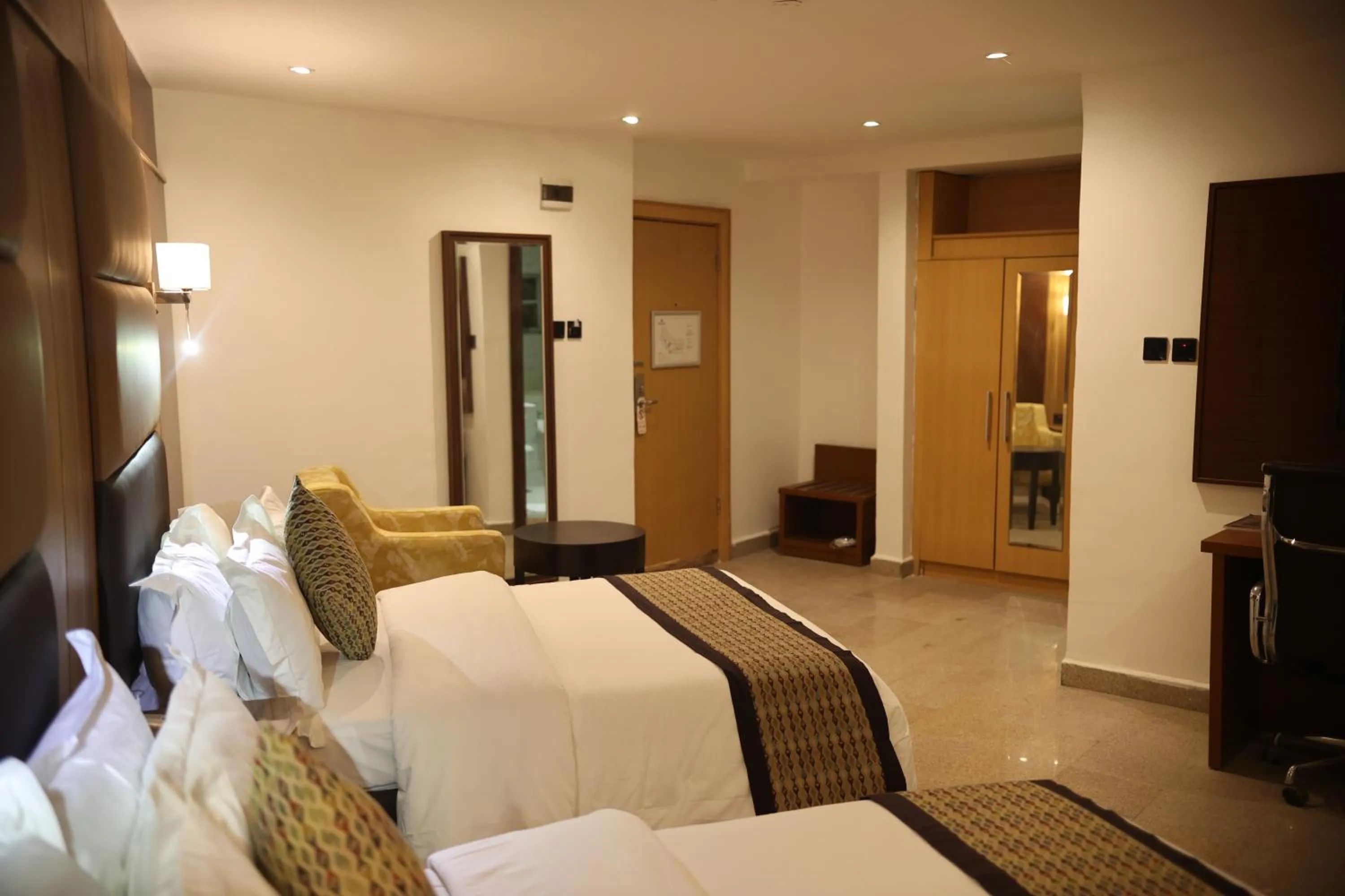 Bed in Bolton White Hotel - Abuja