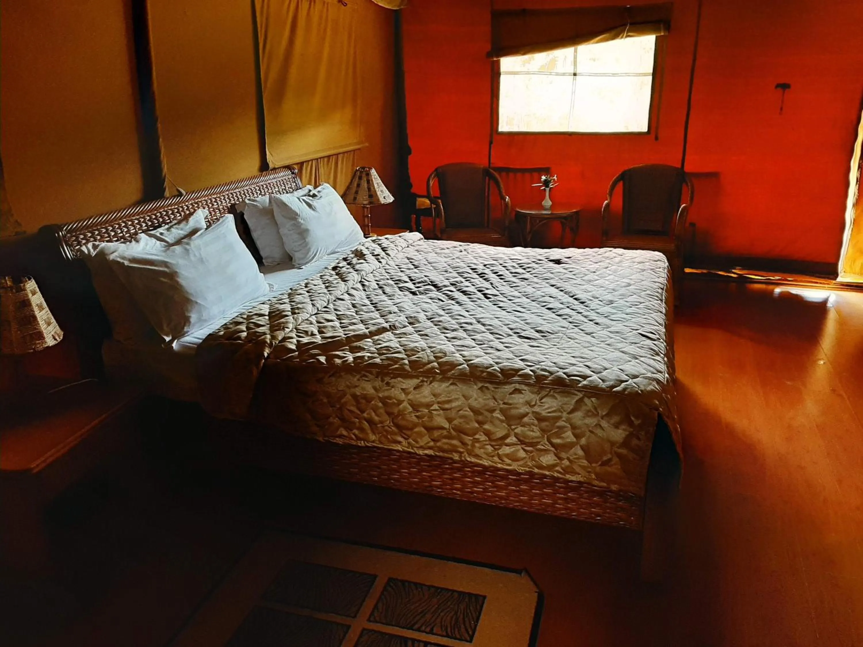 Bed in AA Lodge Amboseli