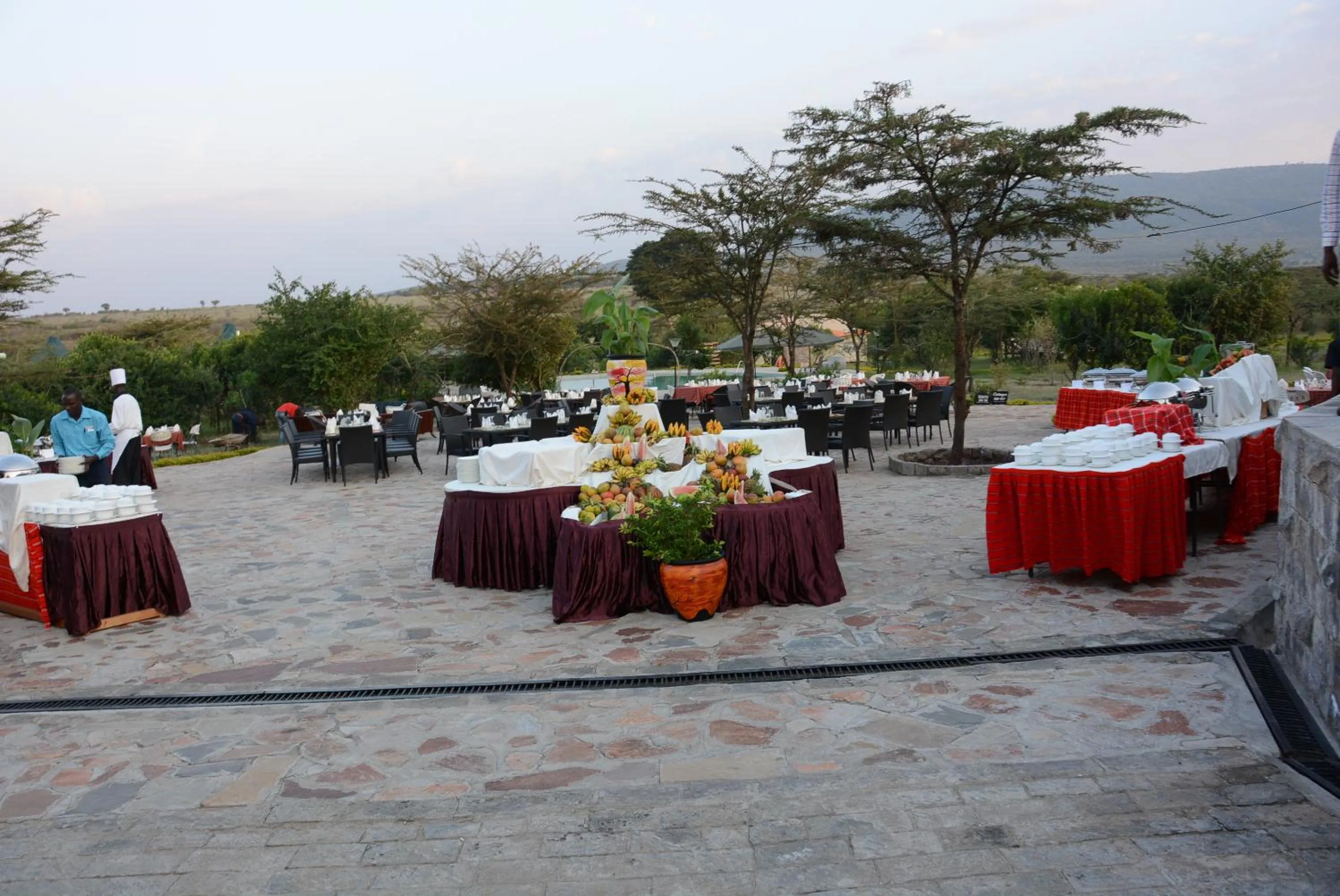 Restaurant/places to eat in AA Lodge Amboseli