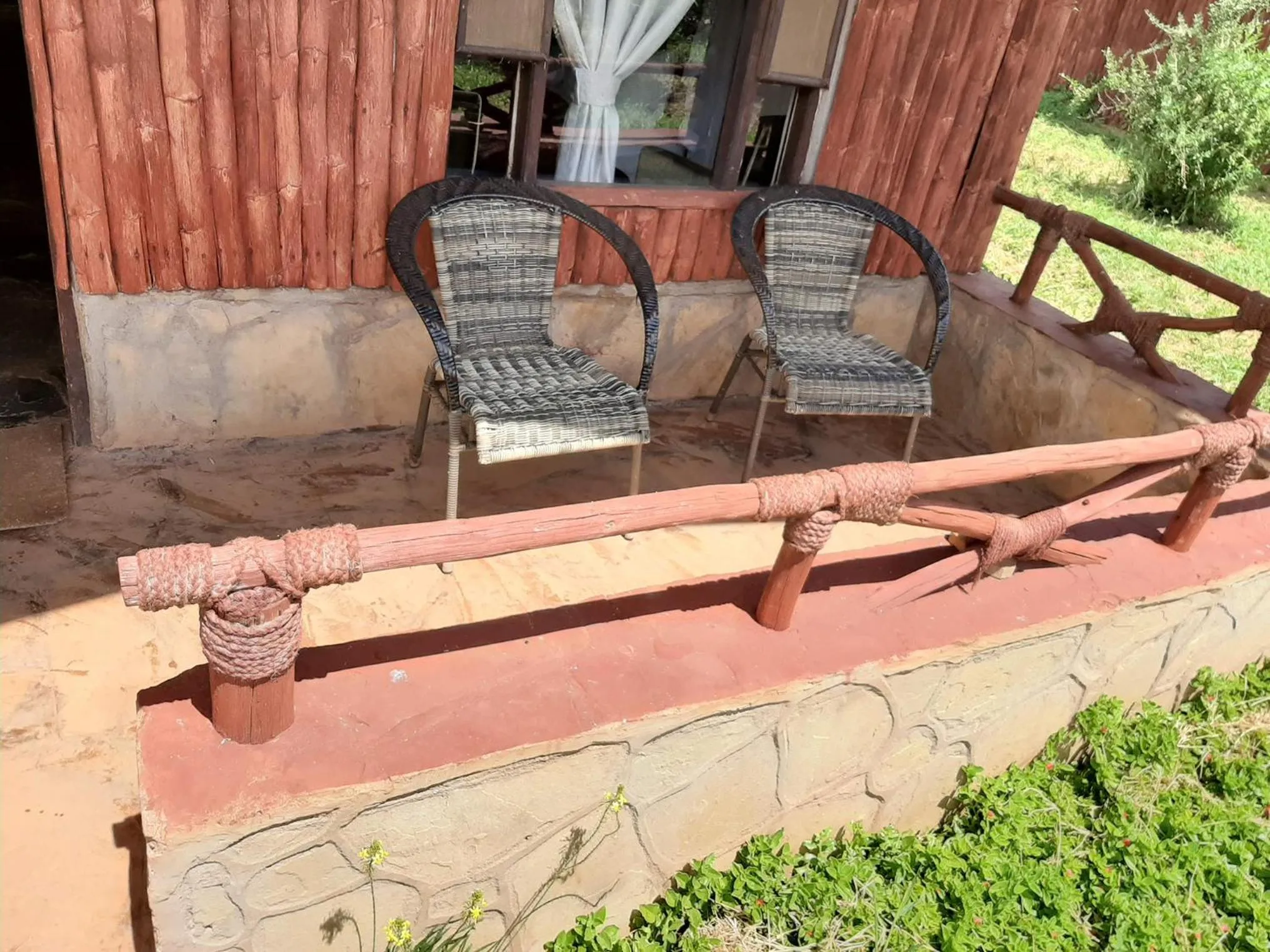 Balcony/Terrace in AA Lodge Amboseli