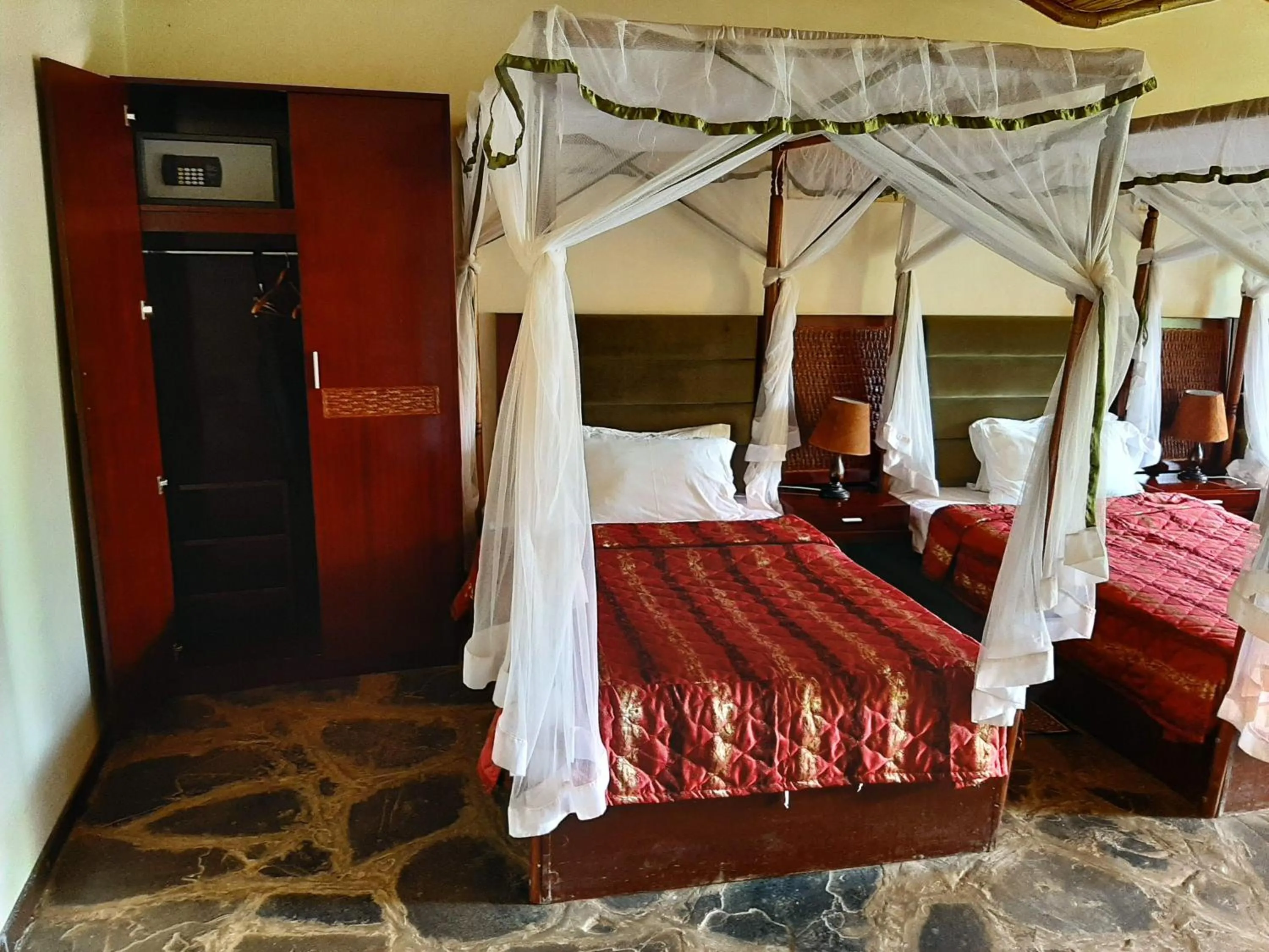 Bed in AA Lodge Amboseli