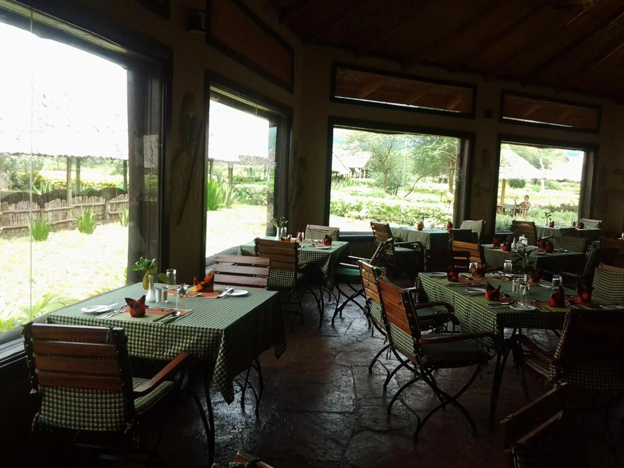 Restaurant/places to eat in AA Lodge Amboseli