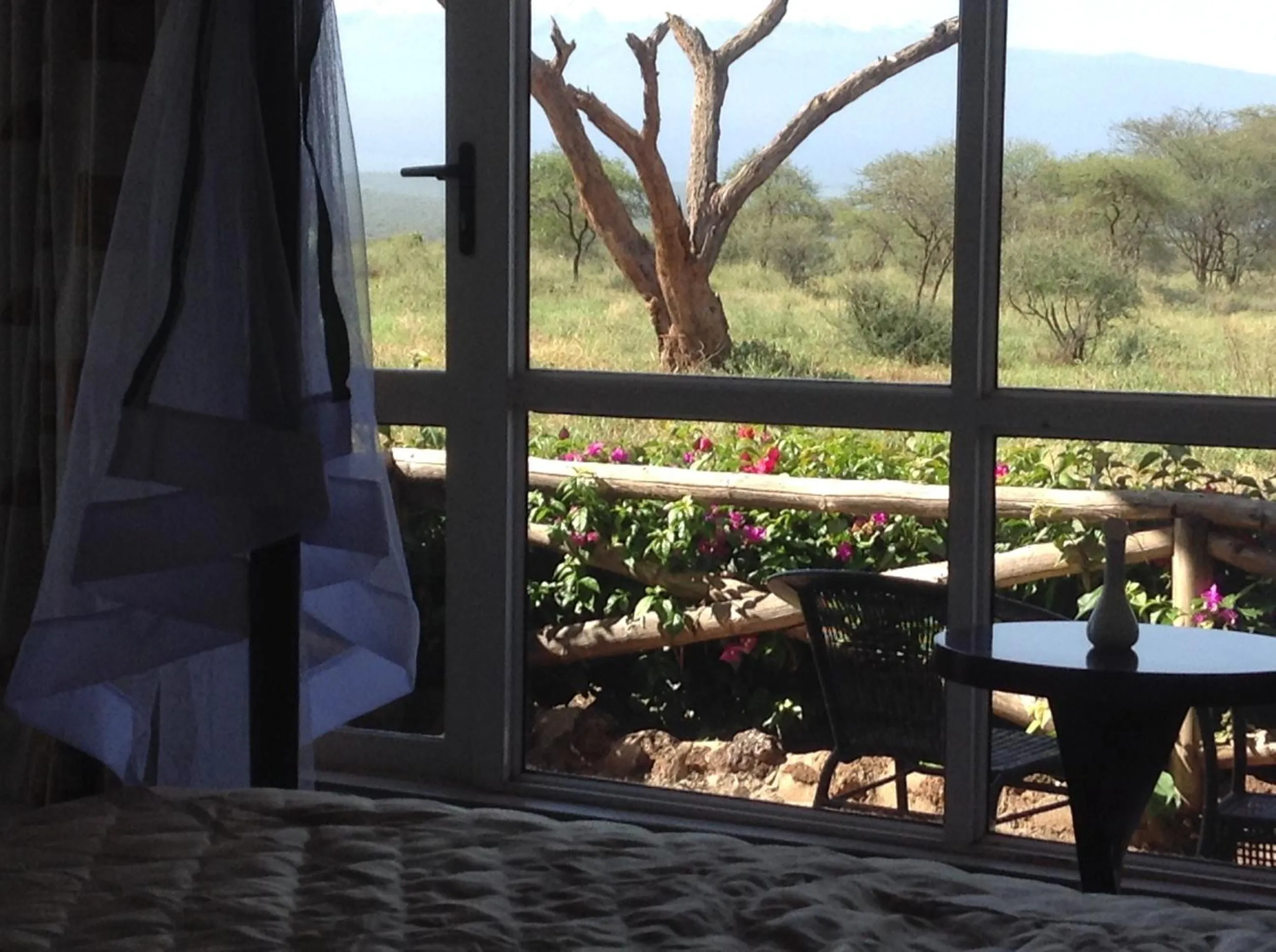 Mountain view in AA Lodge Amboseli