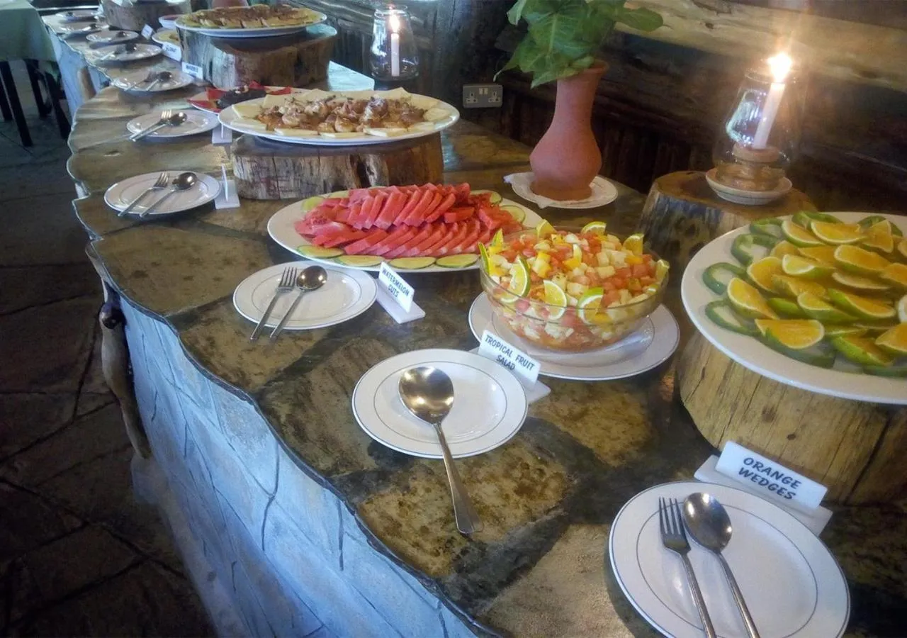 Food in AA Lodge Amboseli