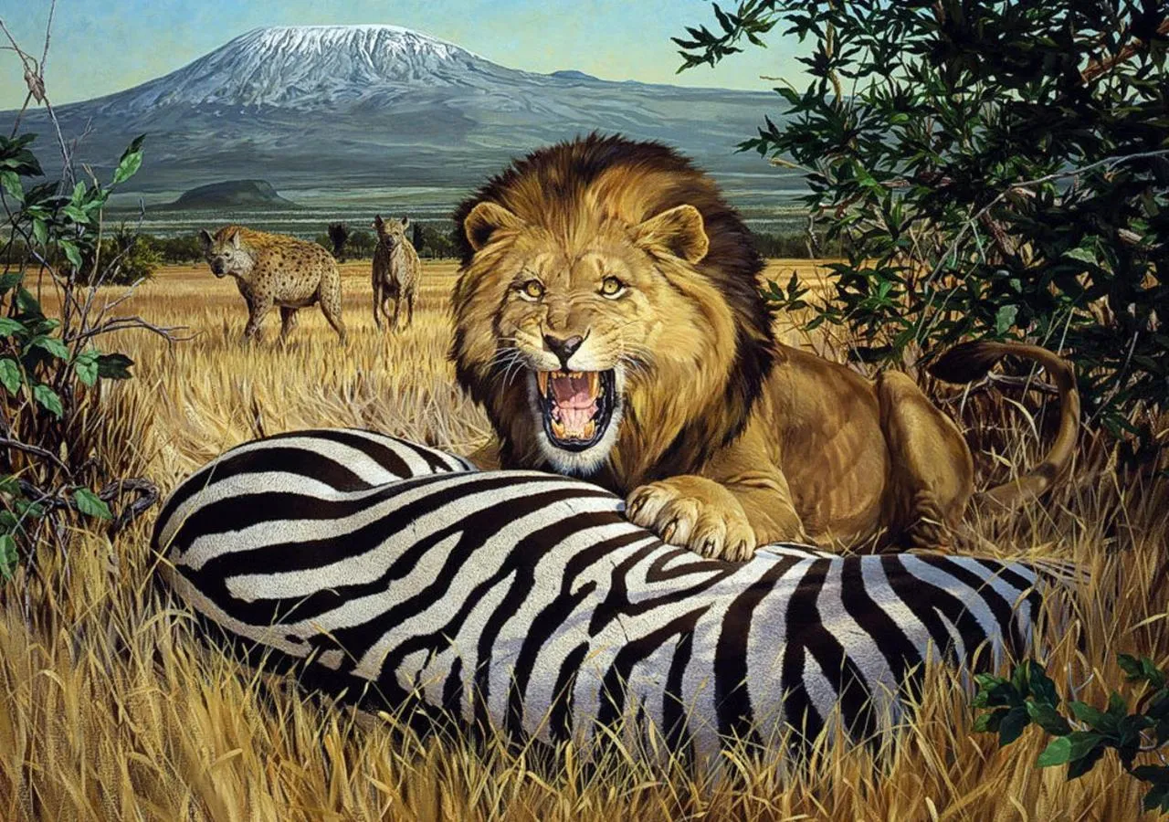 Animals in AA Lodge Amboseli