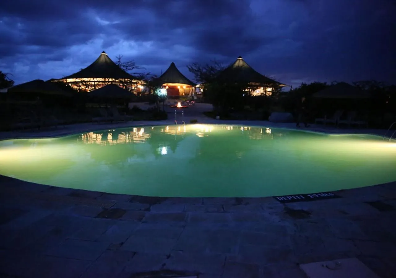 Pool view in AA Lodge Maasai Mara
