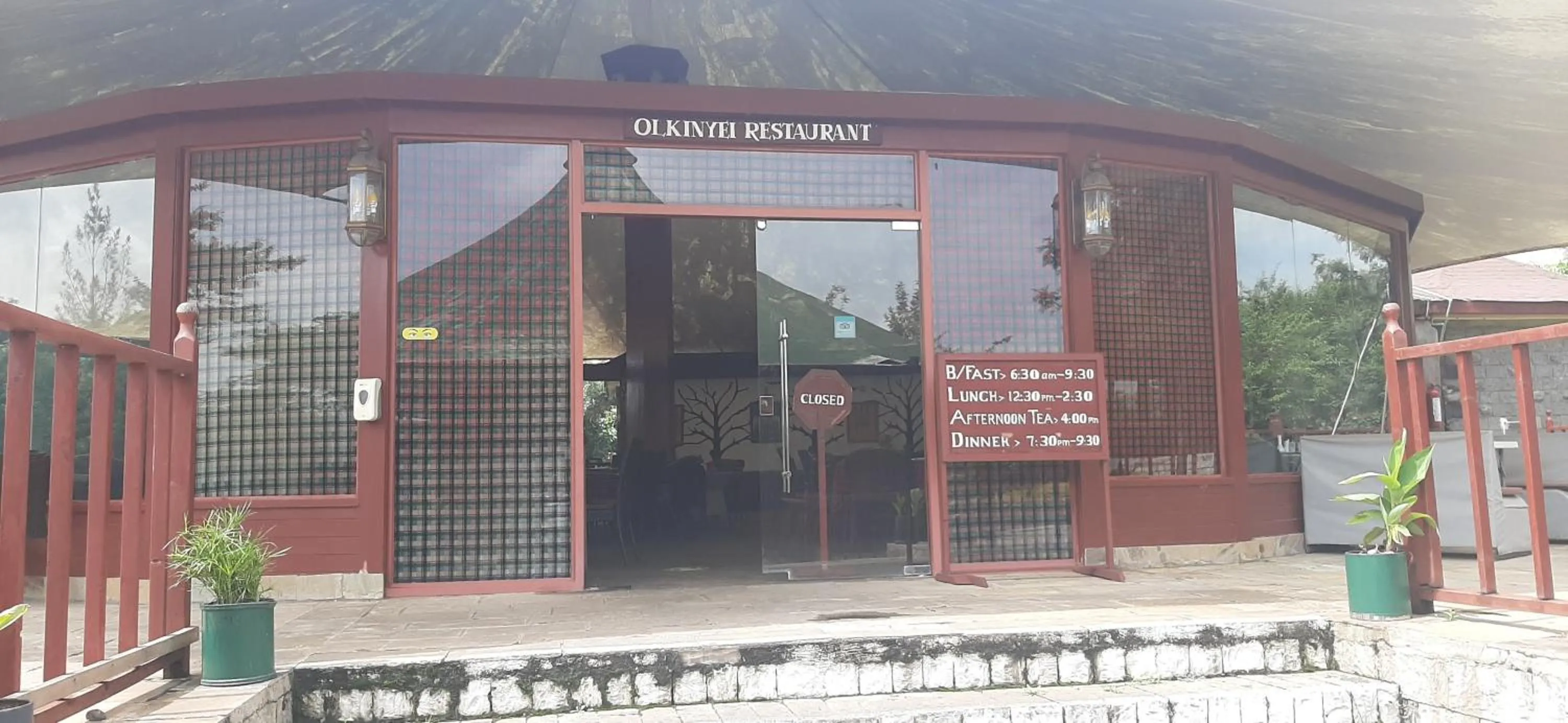 Facade/entrance in AA Lodge Maasai Mara