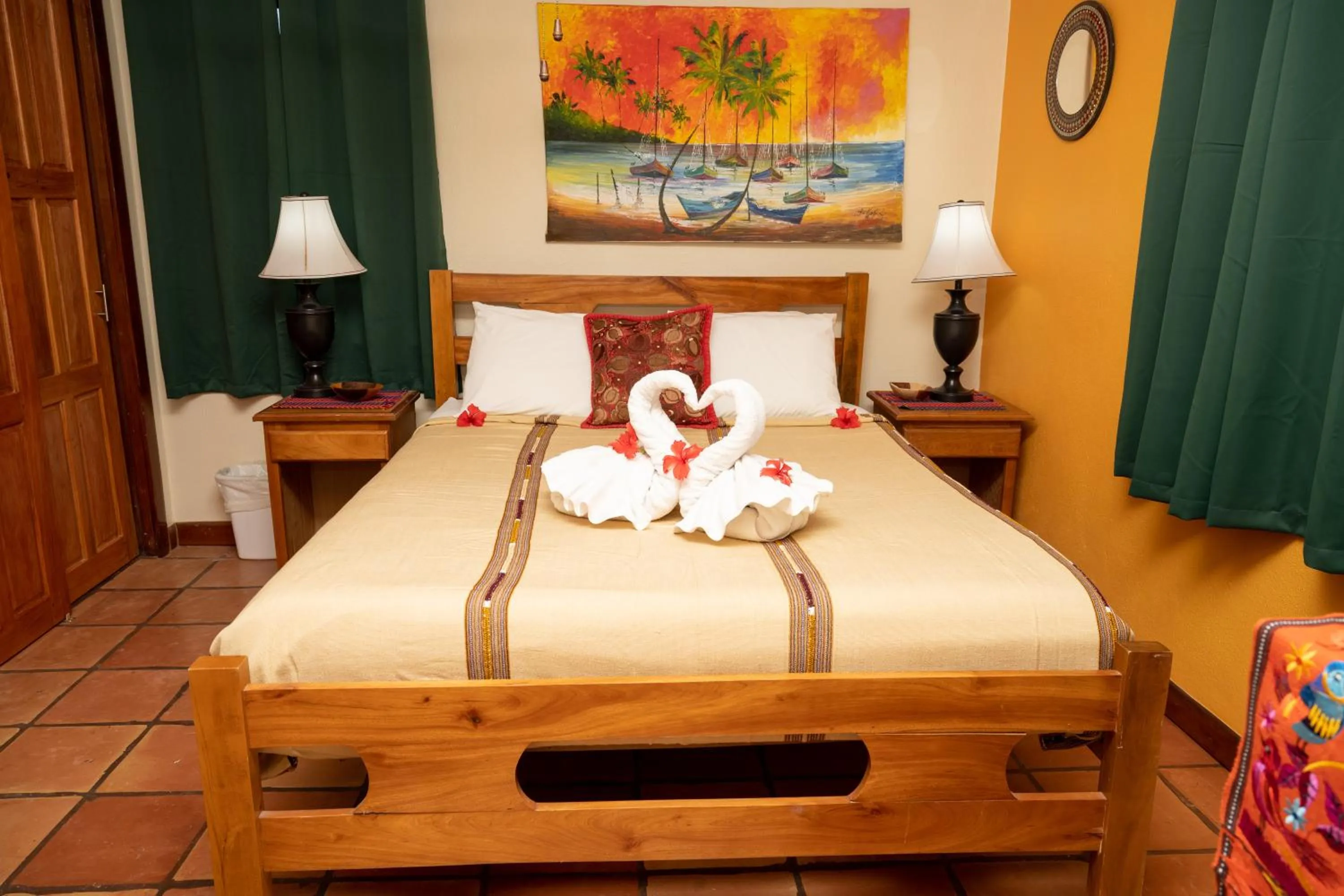 Bed in Isla Bonita Yacht Club