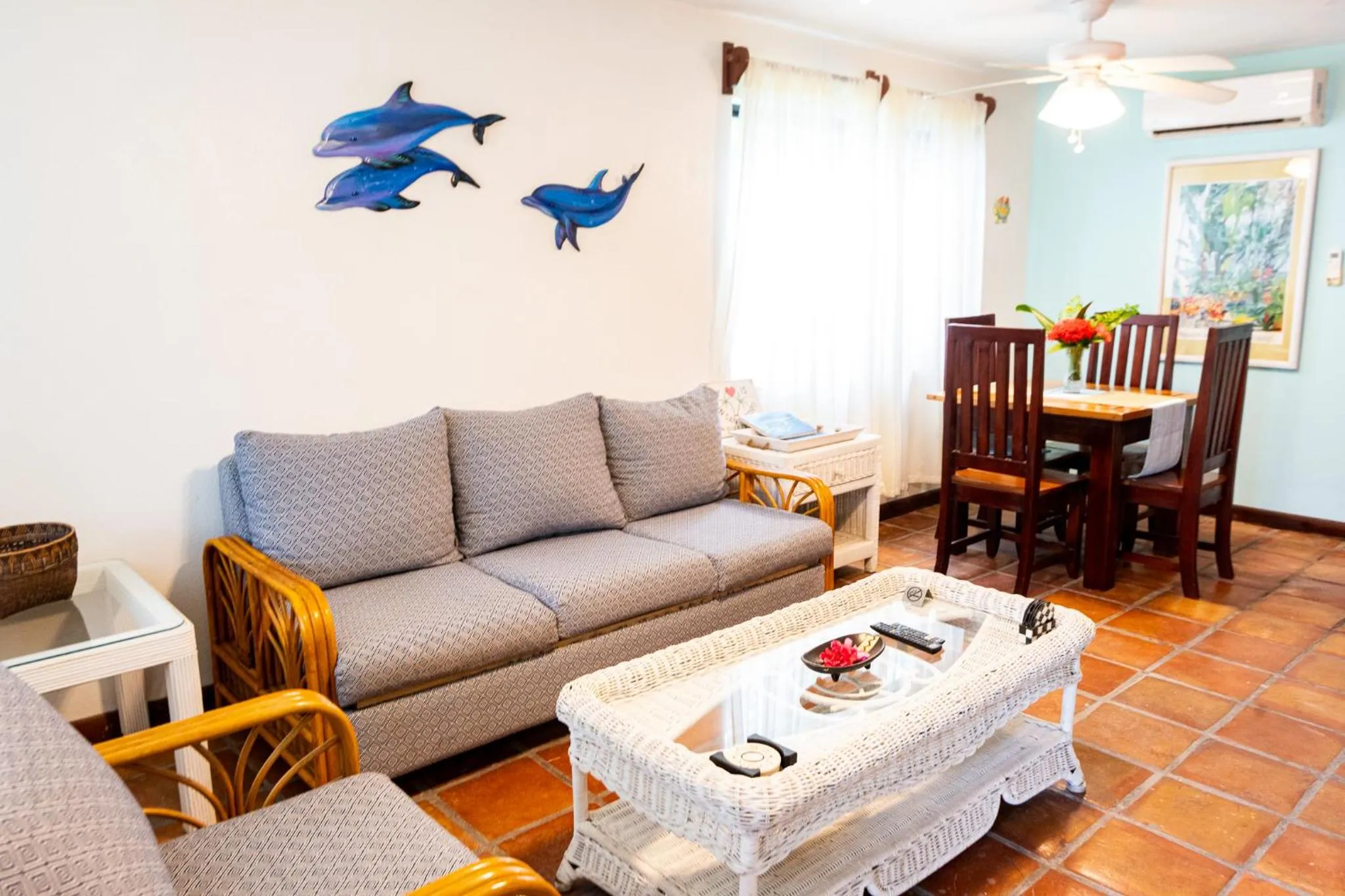 Seating area in Isla Bonita Yacht Club