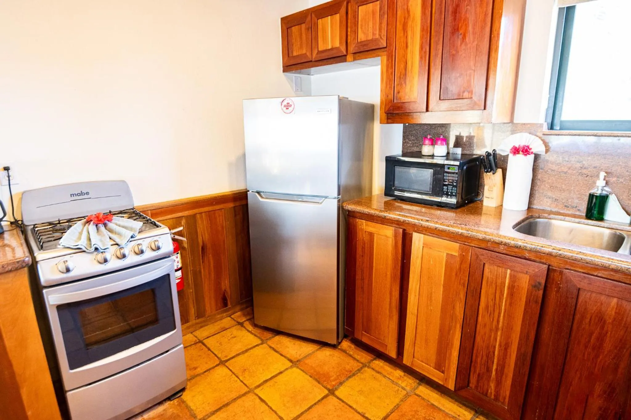 kitchen in Isla Bonita Yacht Club