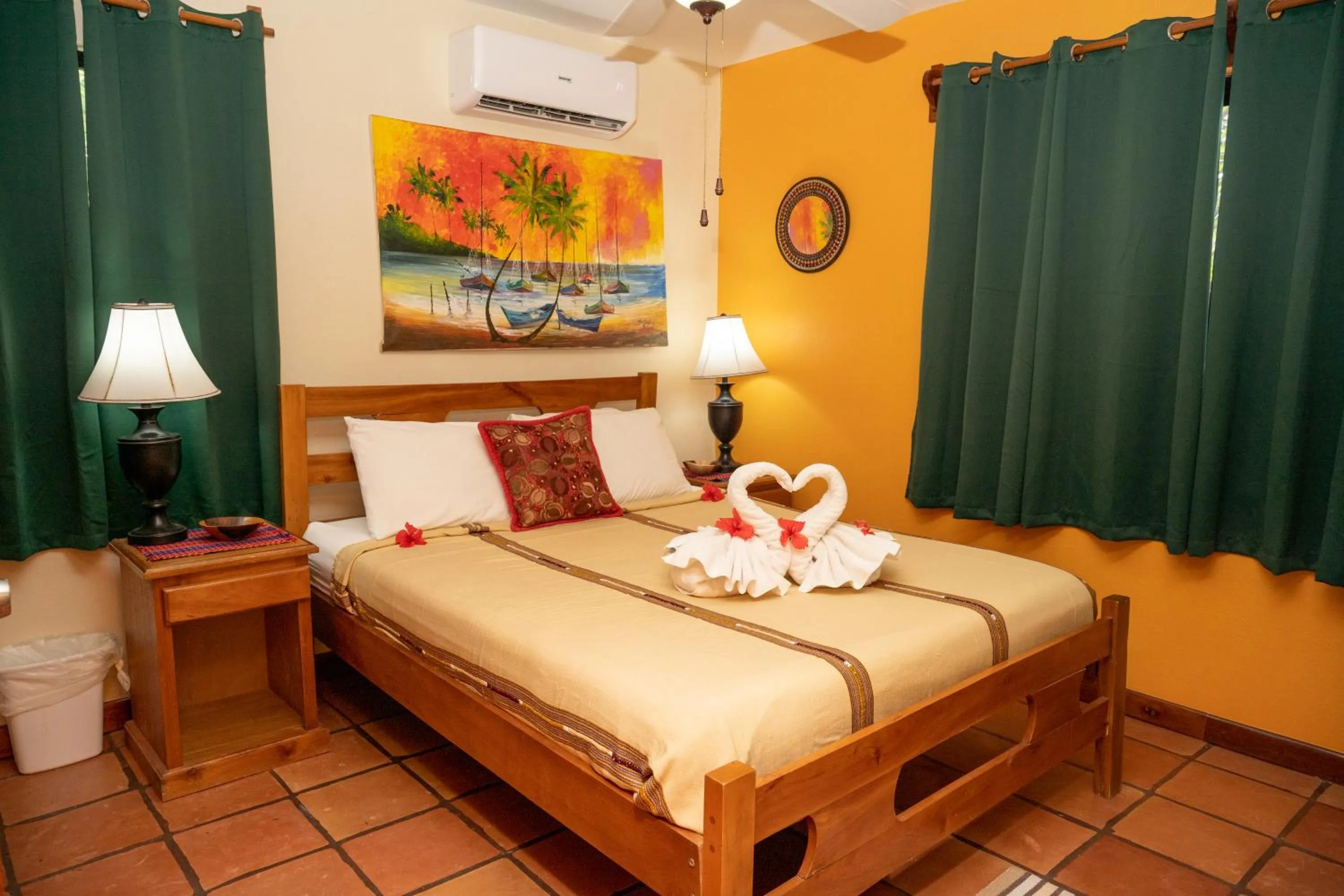 Bed in Isla Bonita Yacht Club
