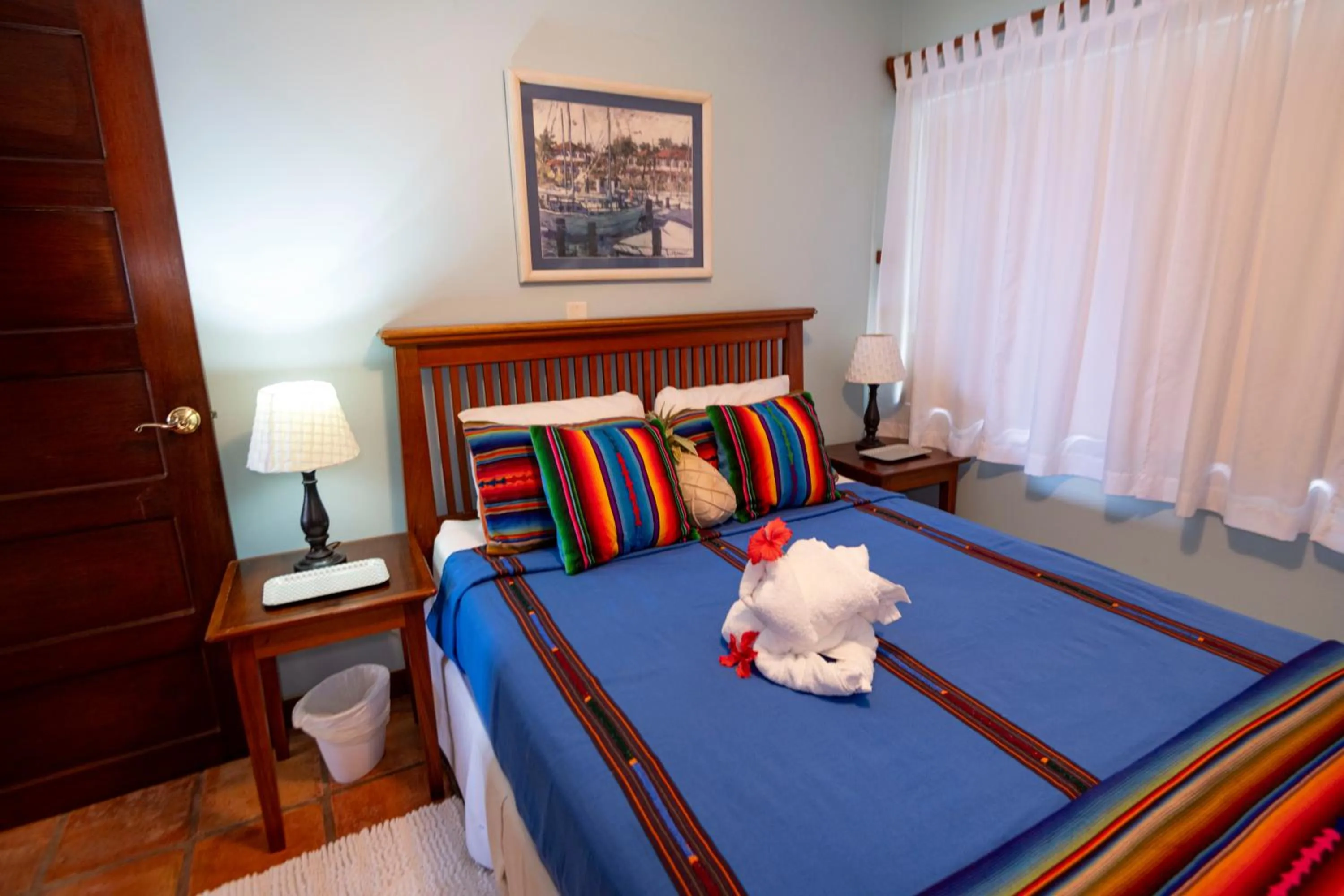 Bed in Isla Bonita Yacht Club