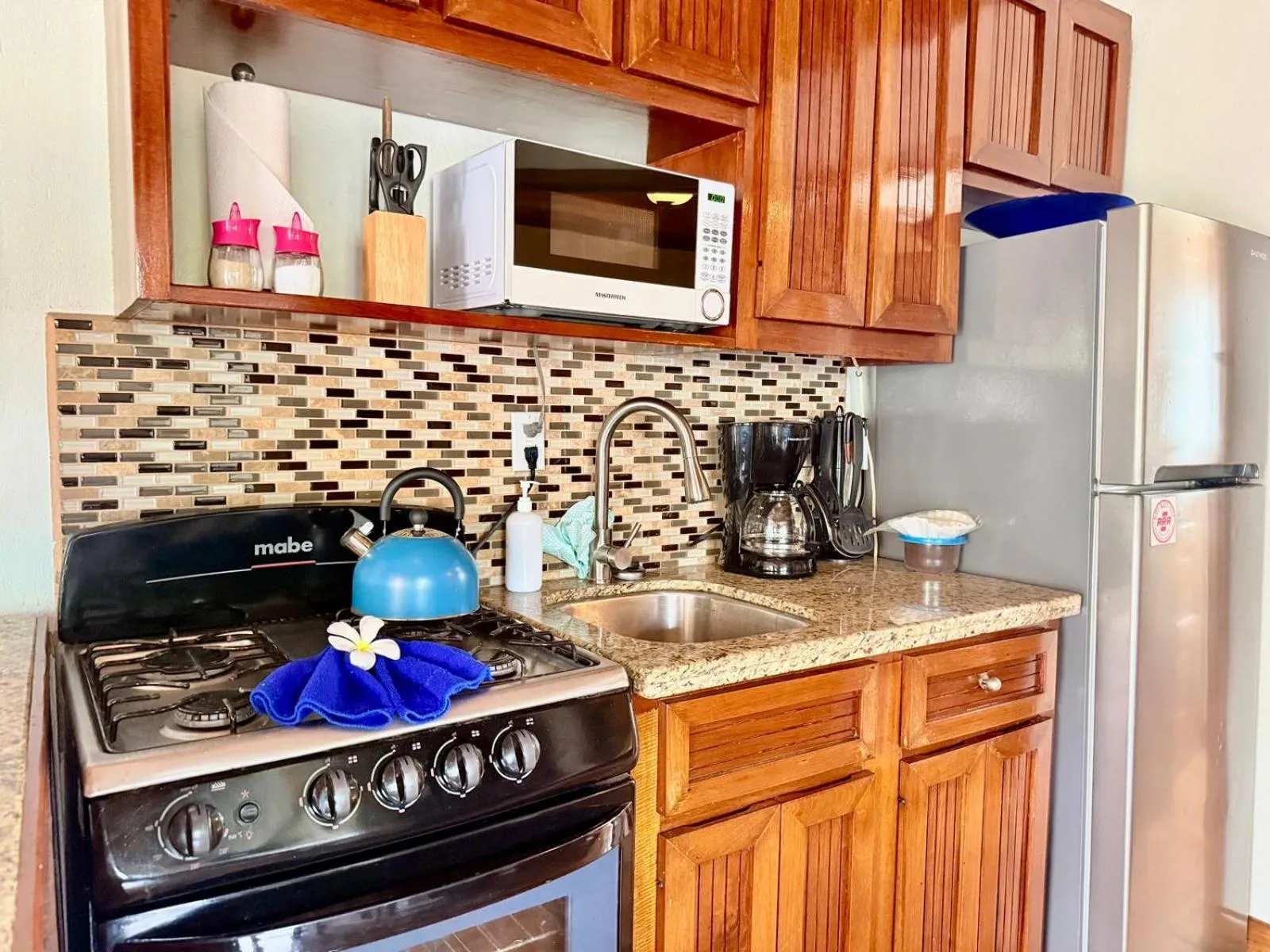 kitchen in Isla Bonita Yacht Club