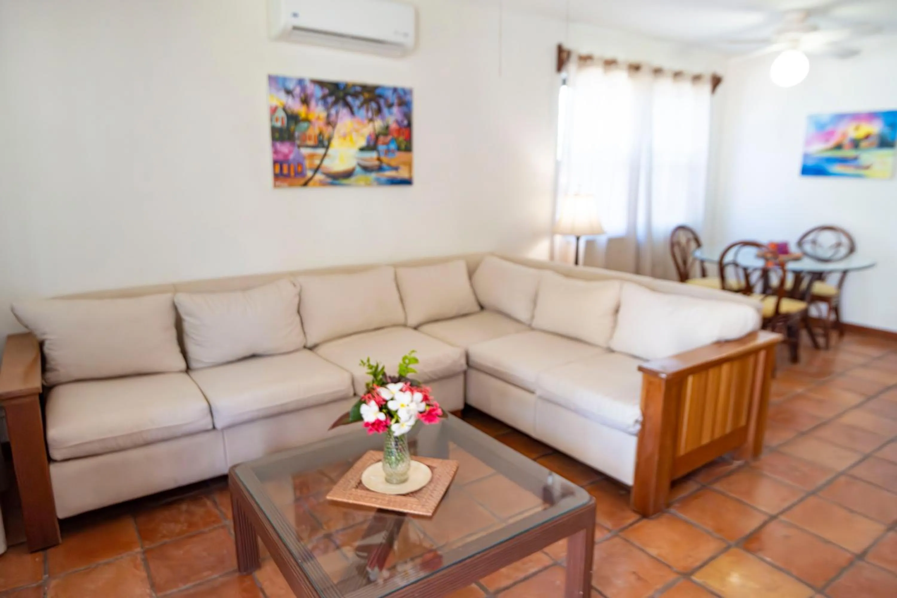 Seating area in Isla Bonita Yacht Club