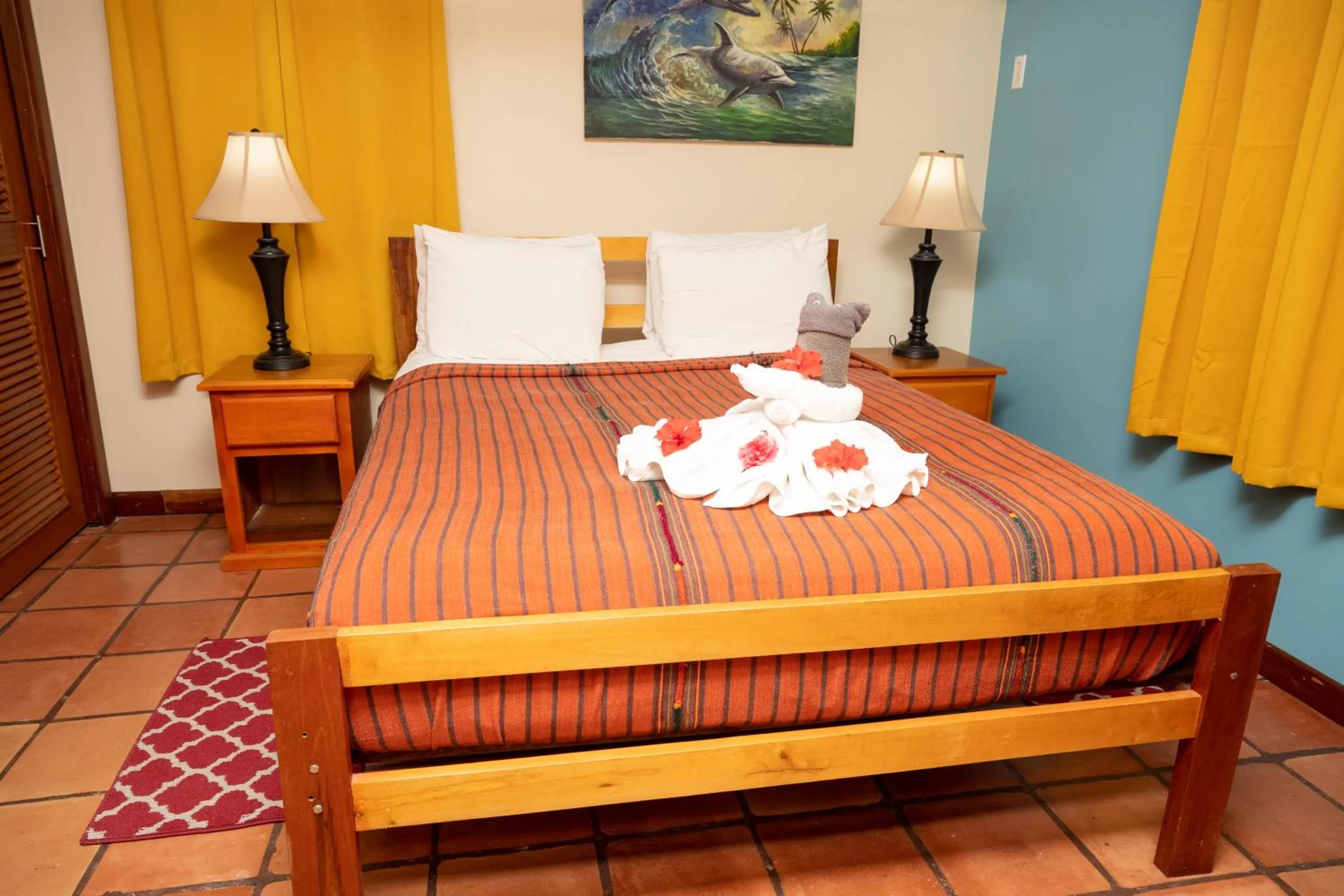 Bed in Isla Bonita Yacht Club