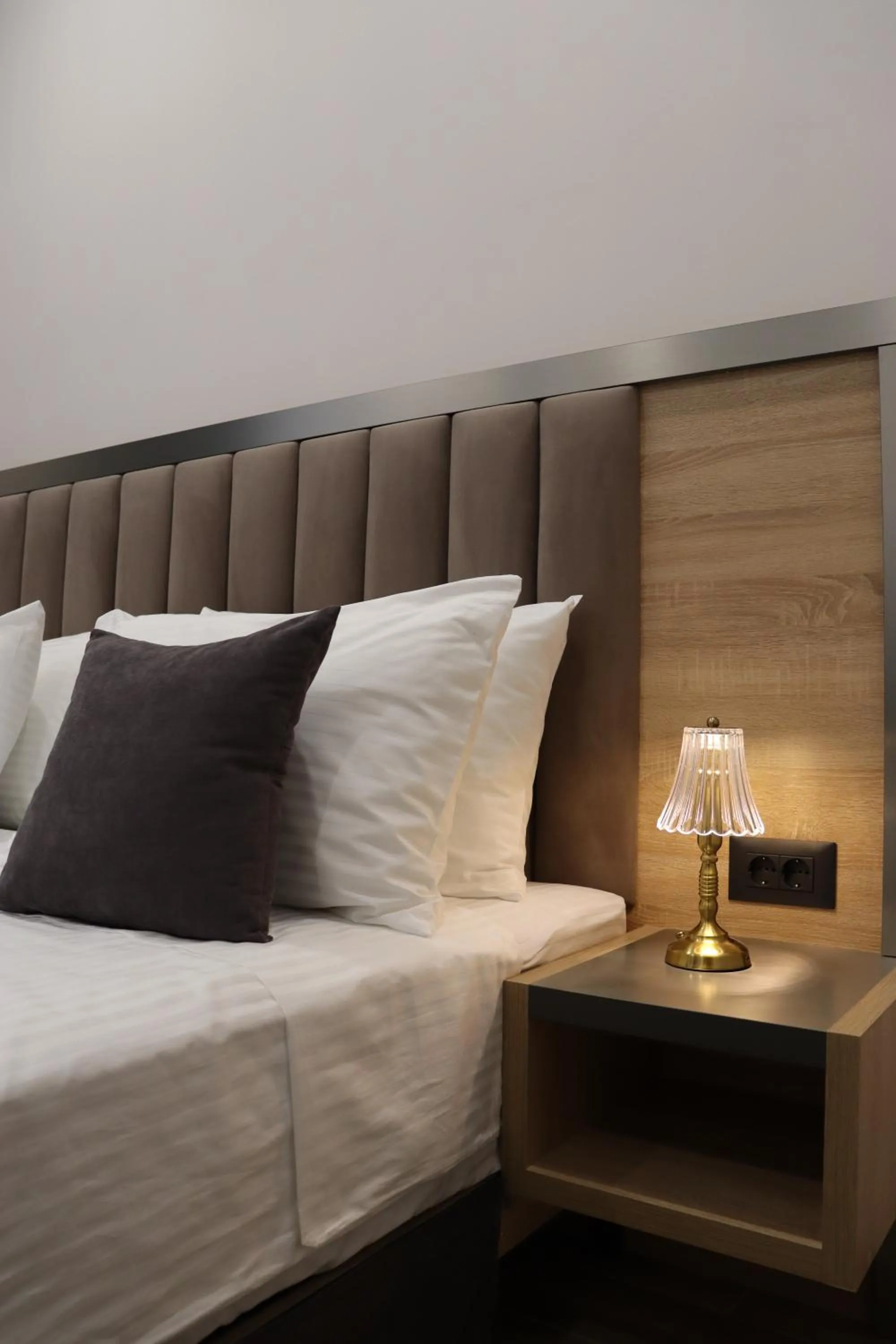 Bed in Orion ApartHotel