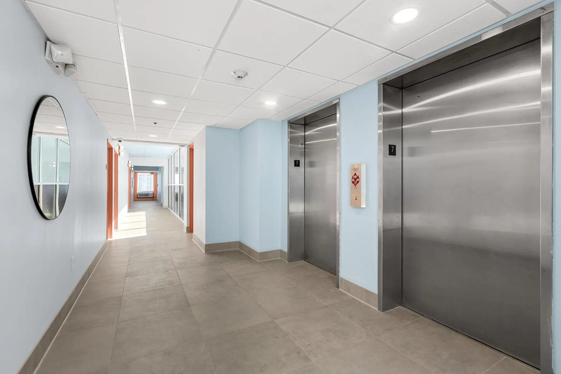 elevator in Golden Sands Carolina Beach Oceanfront, Tapestry by Hilton