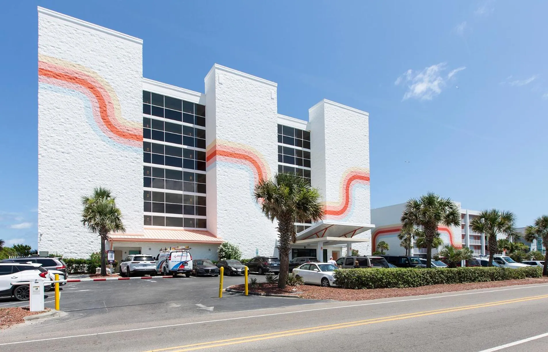 Property building in Golden Sands Carolina Beach Oceanfront, Tapestry by Hilton