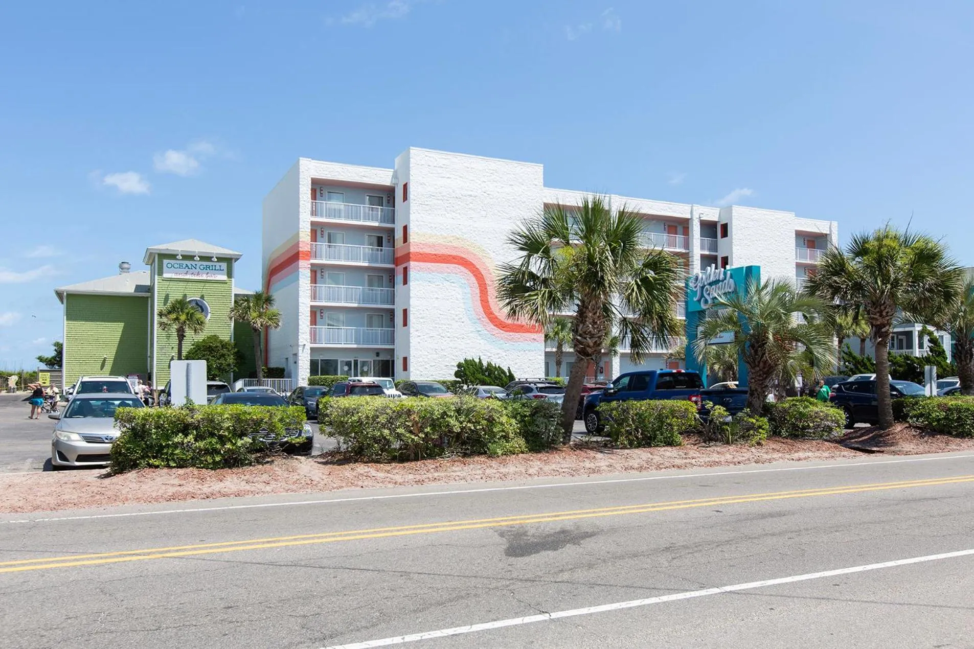 Property building in Golden Sands Carolina Beach Oceanfront, Tapestry by Hilton