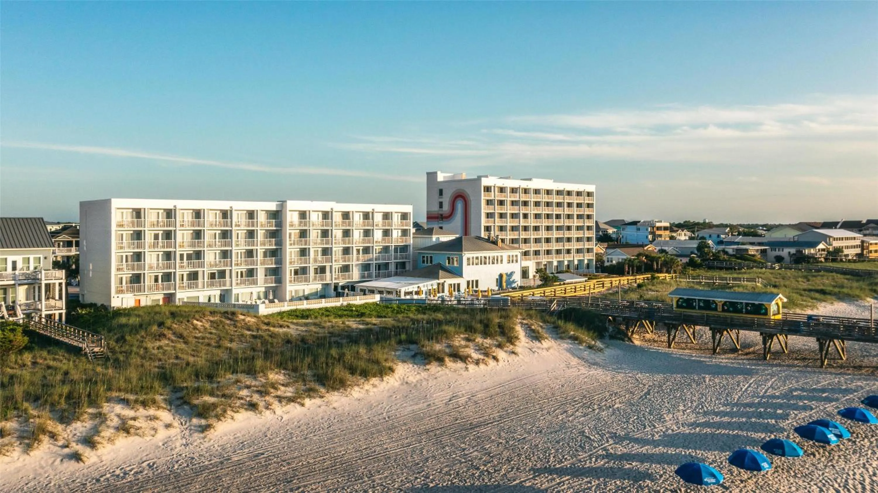 Property building in Golden Sands Carolina Beach Oceanfront, Tapestry by Hilton