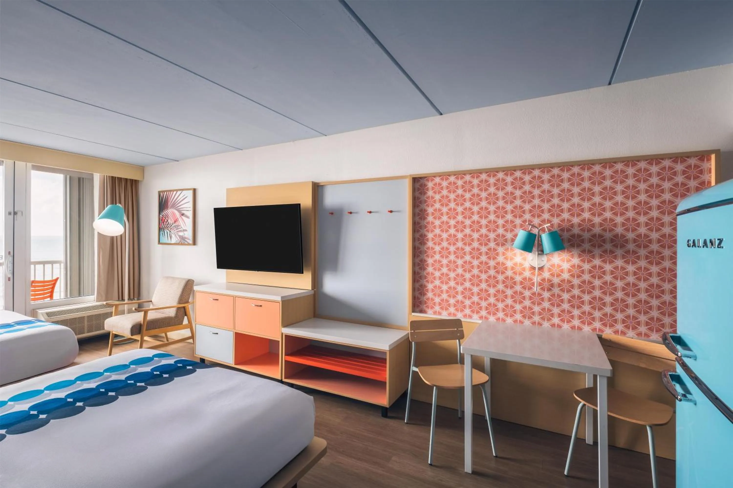 Bed in Golden Sands Carolina Beach Oceanfront, Tapestry by Hilton