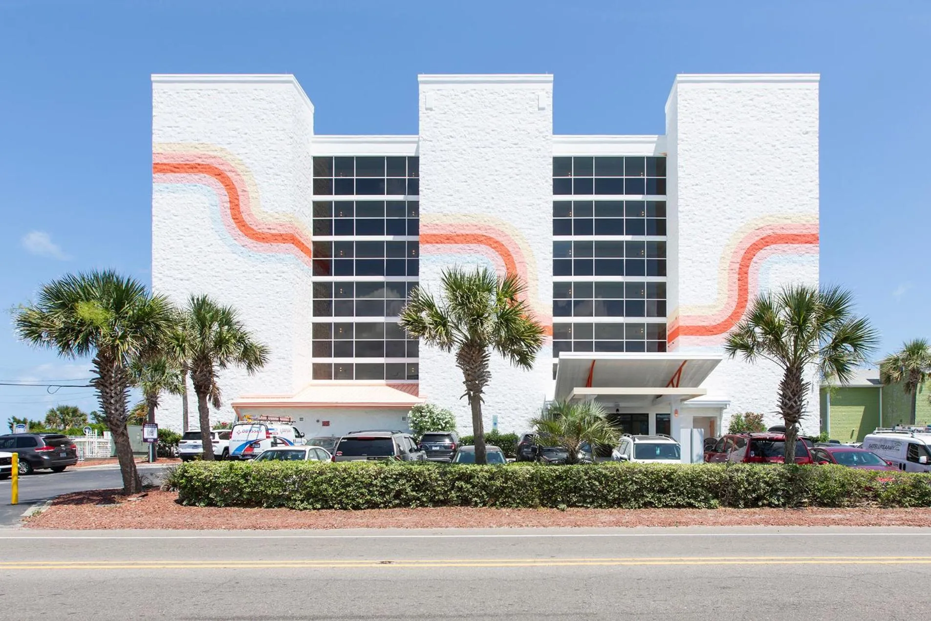 Property building in Golden Sands Carolina Beach Oceanfront, Tapestry by Hilton