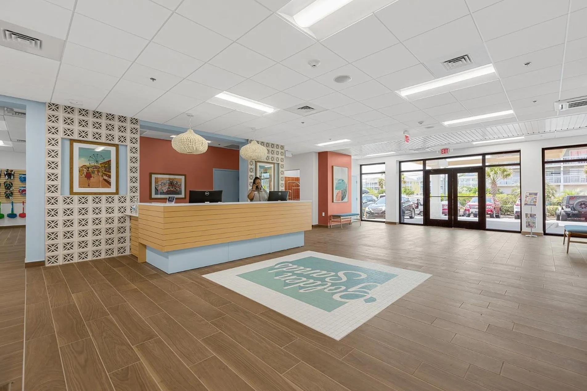 Lobby or reception in Golden Sands Carolina Beach Oceanfront, Tapestry by Hilton