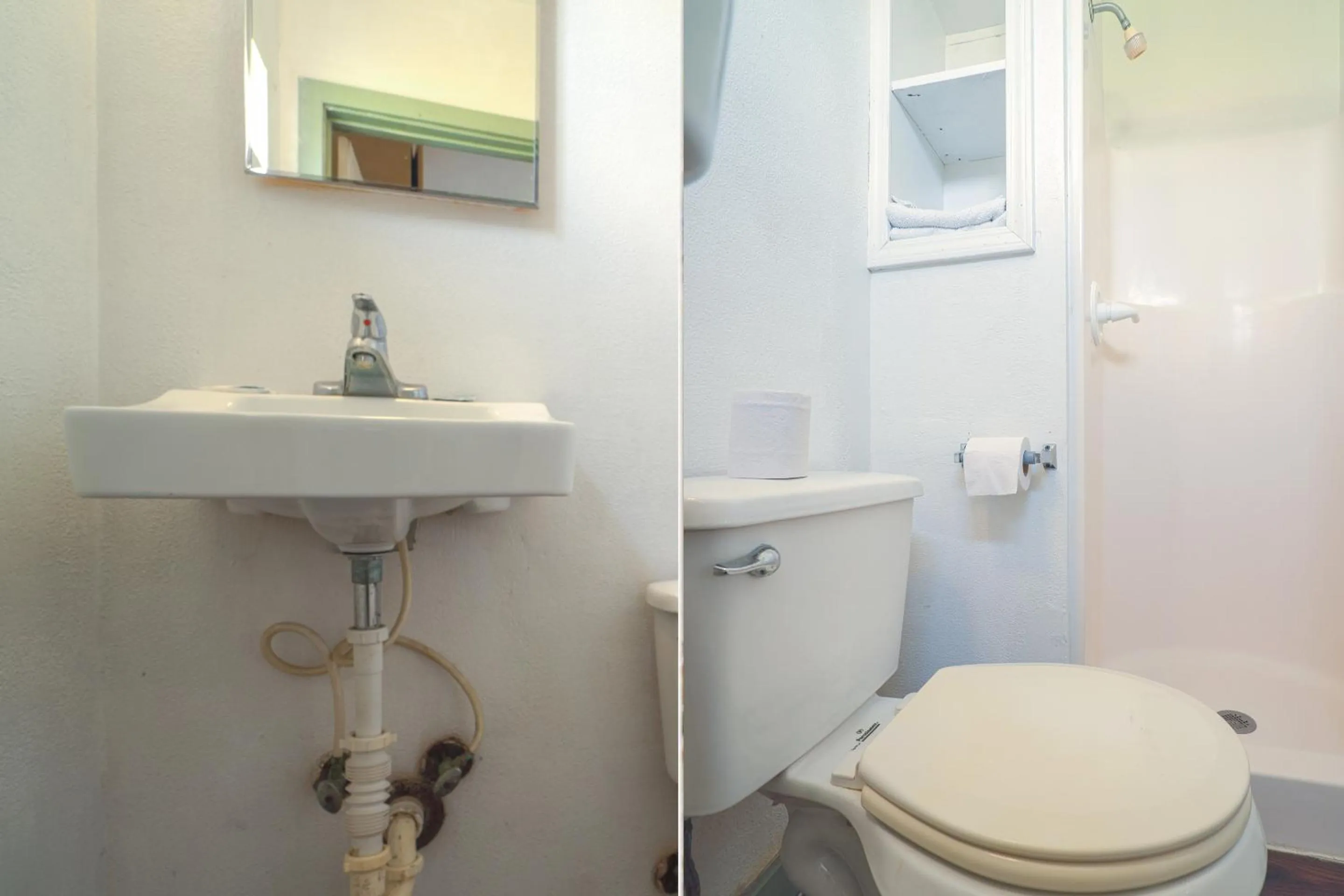 Bathroom in Budget Inn By OYO Corpus Christi Beach