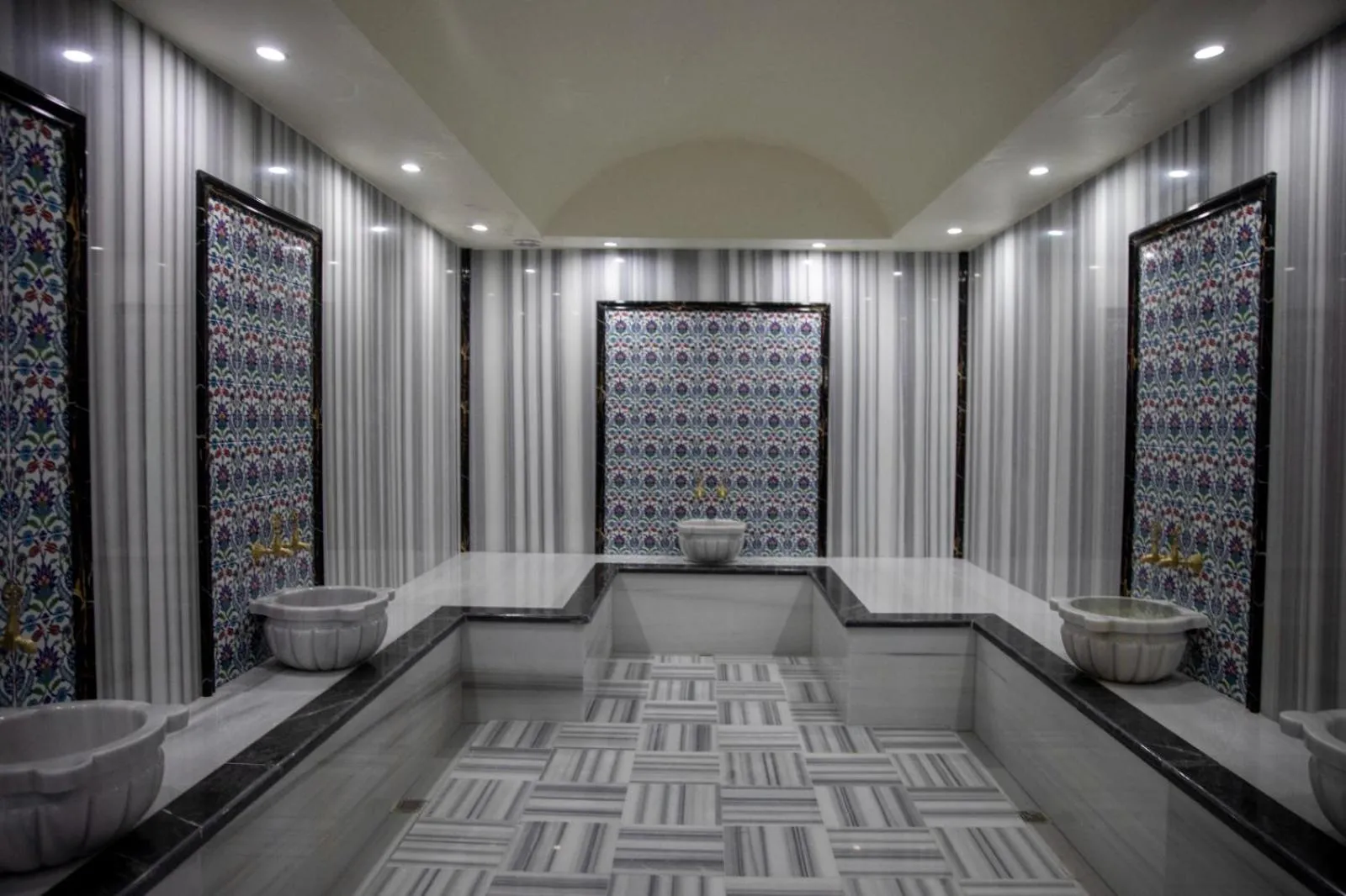 Sauna in Blue Vista Houses & Spa