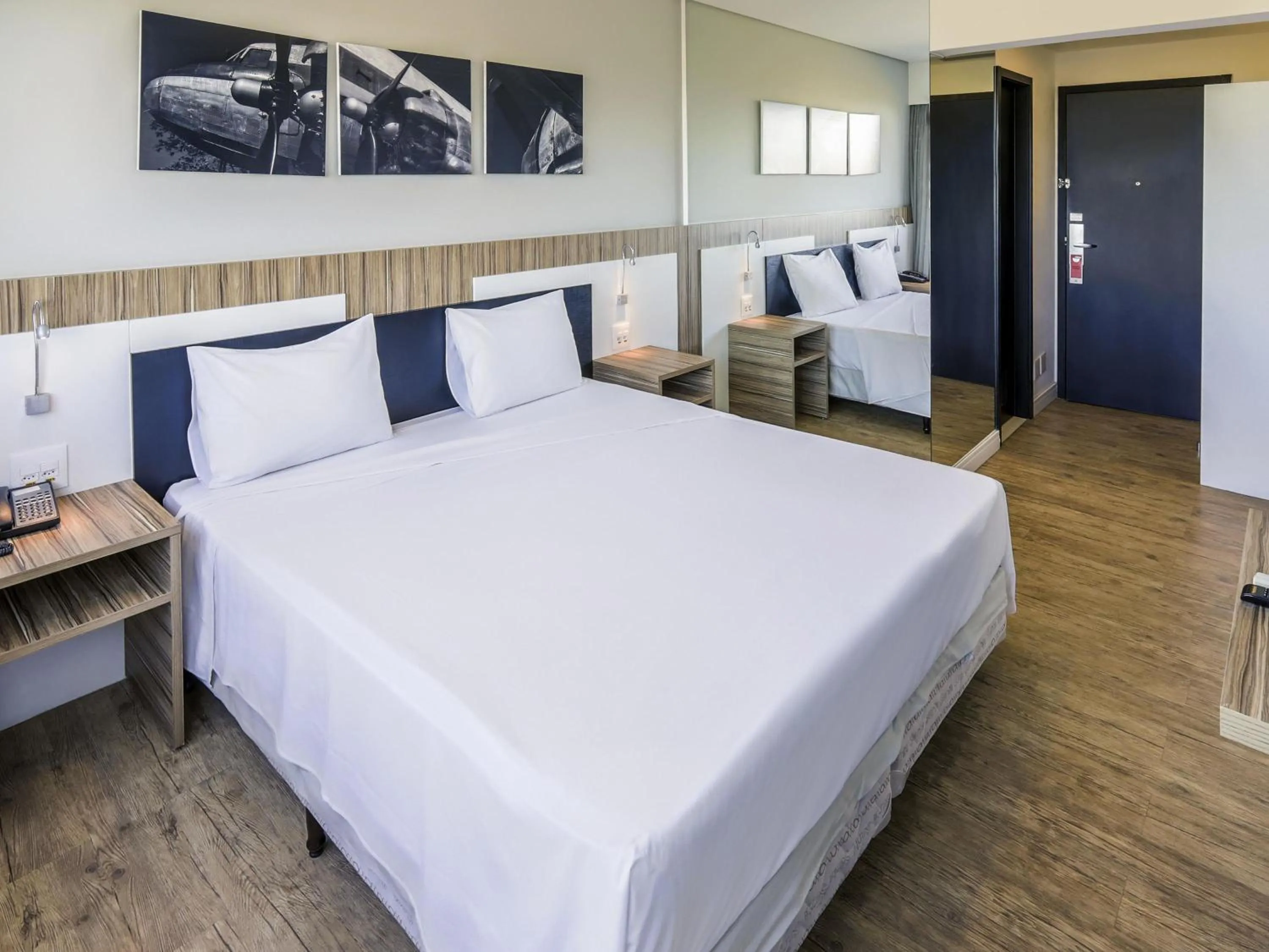 Bedroom, Bed in ibis Styles Confins Aeroporto
