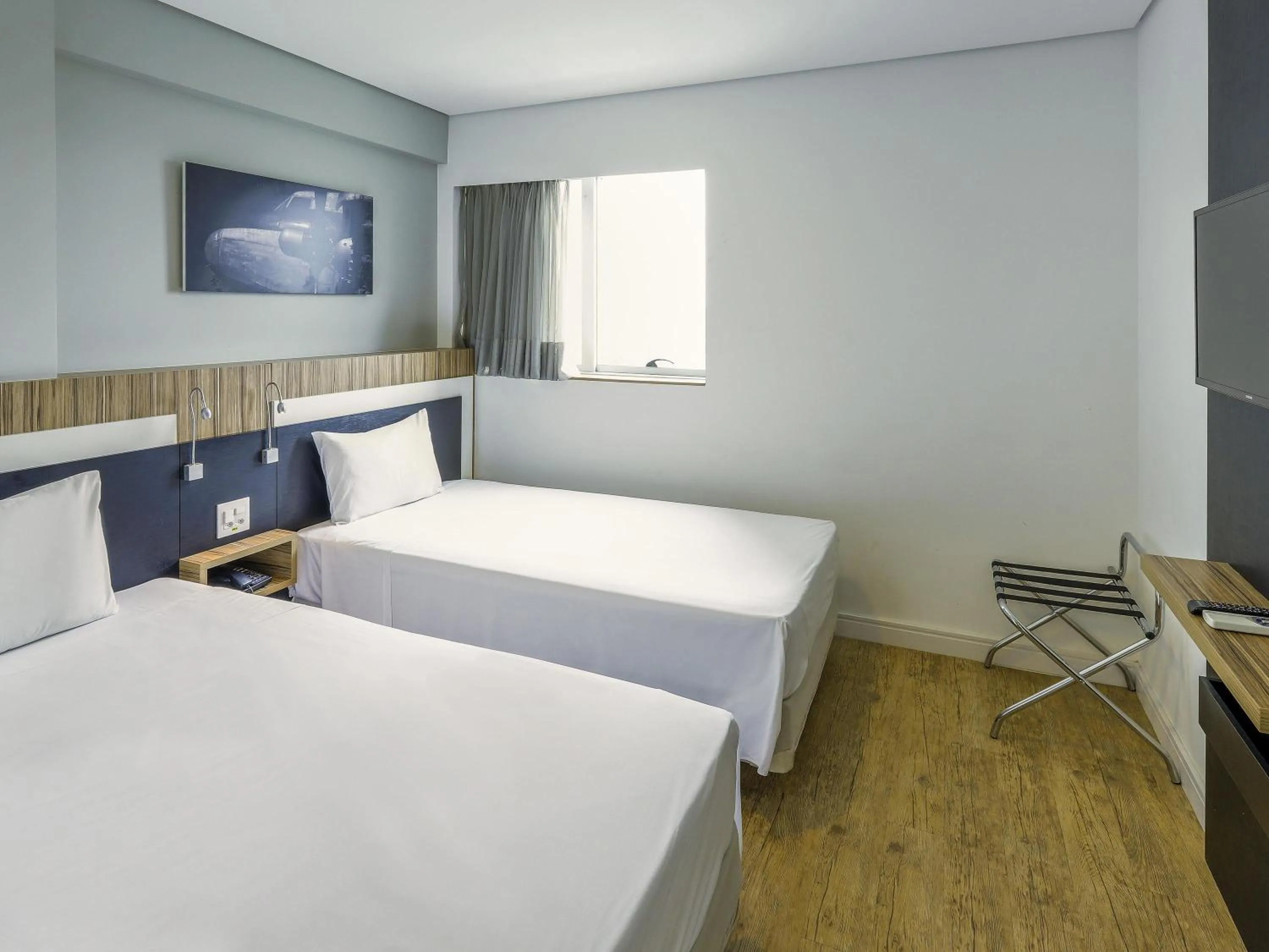 Bedroom, Bed in ibis Styles Confins Aeroporto