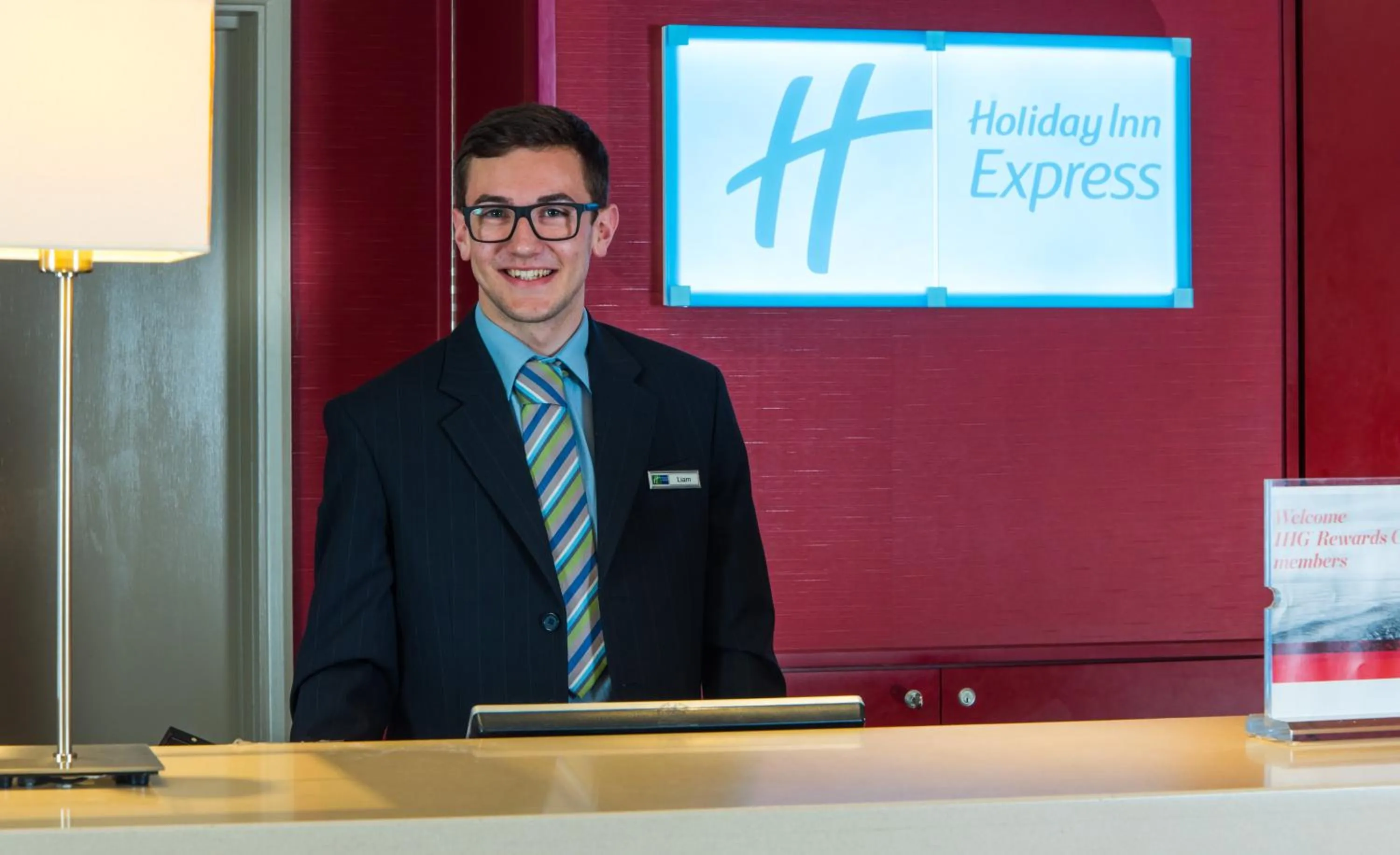 Lobby or reception in Holiday Inn Express Derby Pride Park by IHG