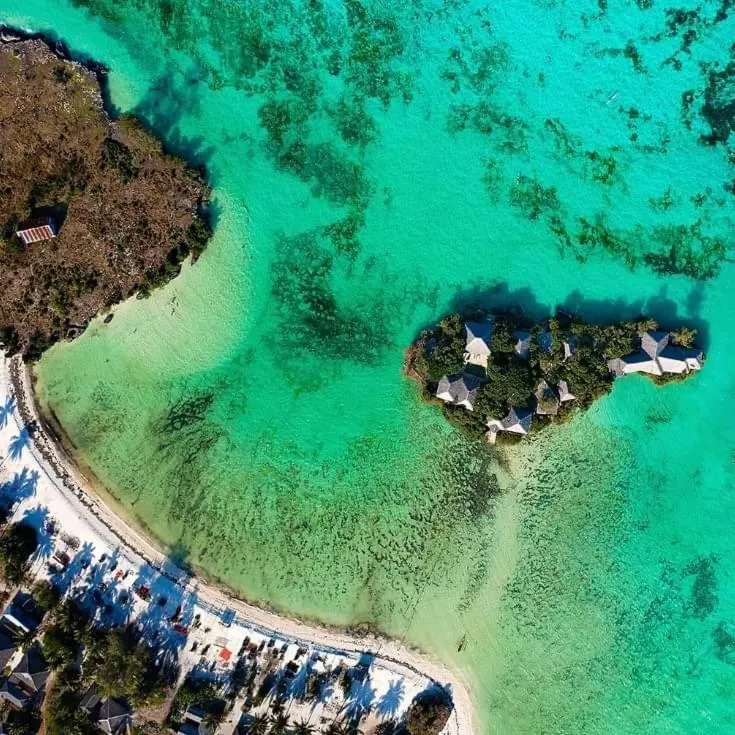 Nearby landmark in Coral Bay Zanzibar