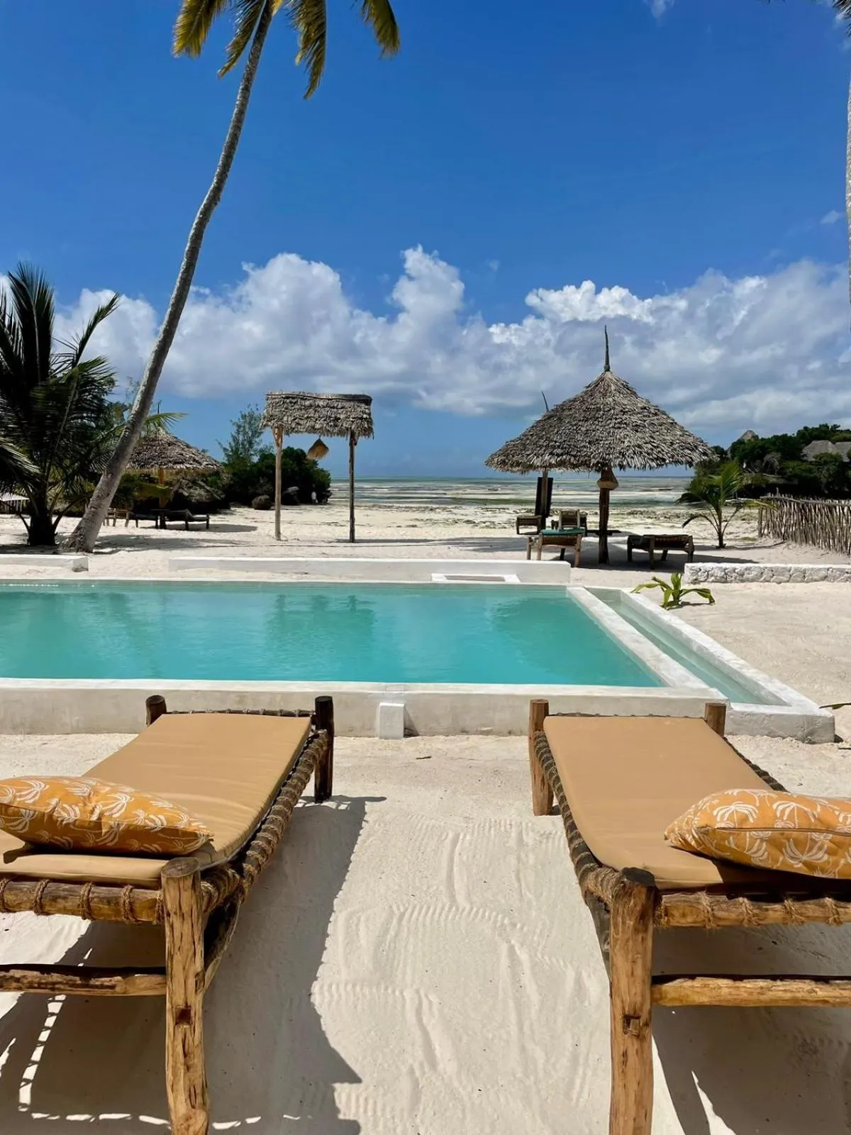 Swimming pool in Coral Bay Zanzibar