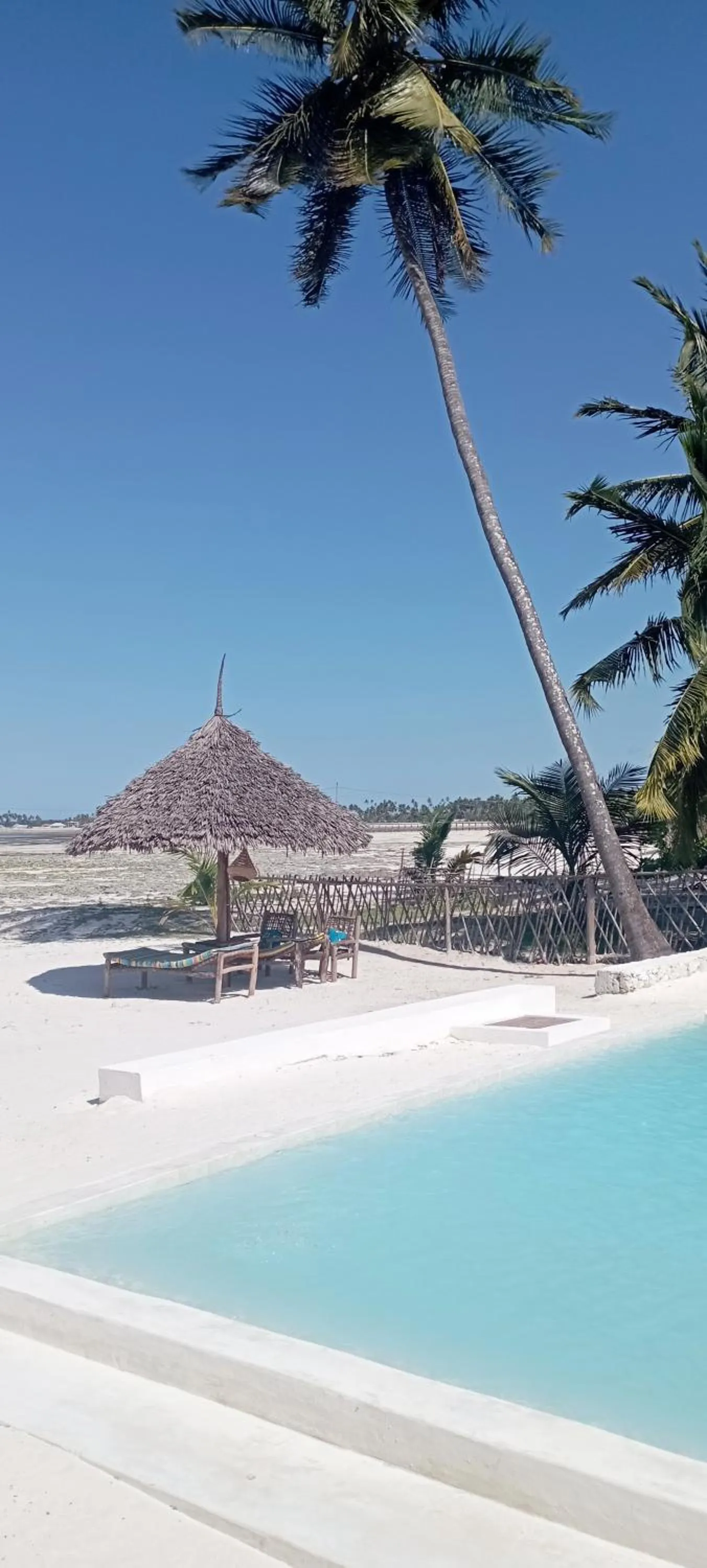 Natural landscape in Coral Bay Zanzibar