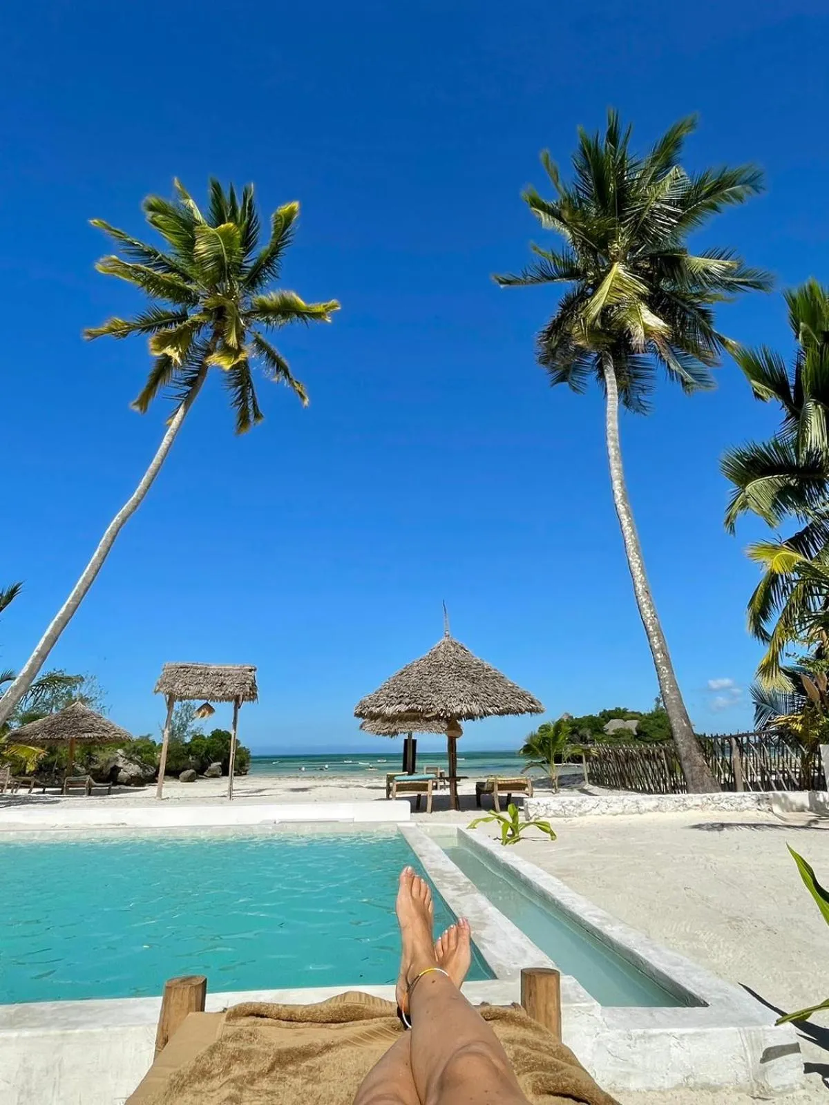 Swimming pool in Coral Bay Zanzibar