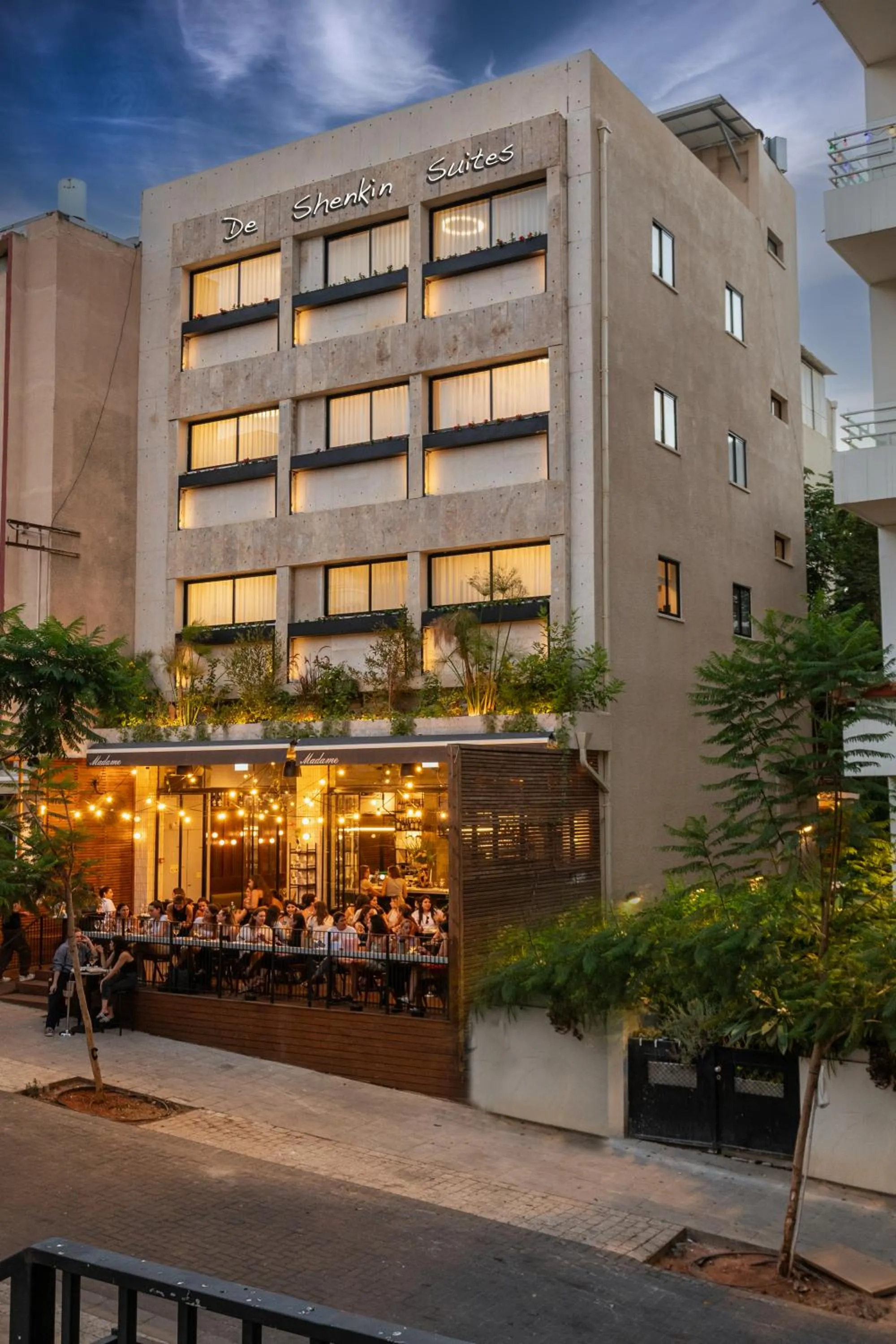 Property building in De Sheinkin