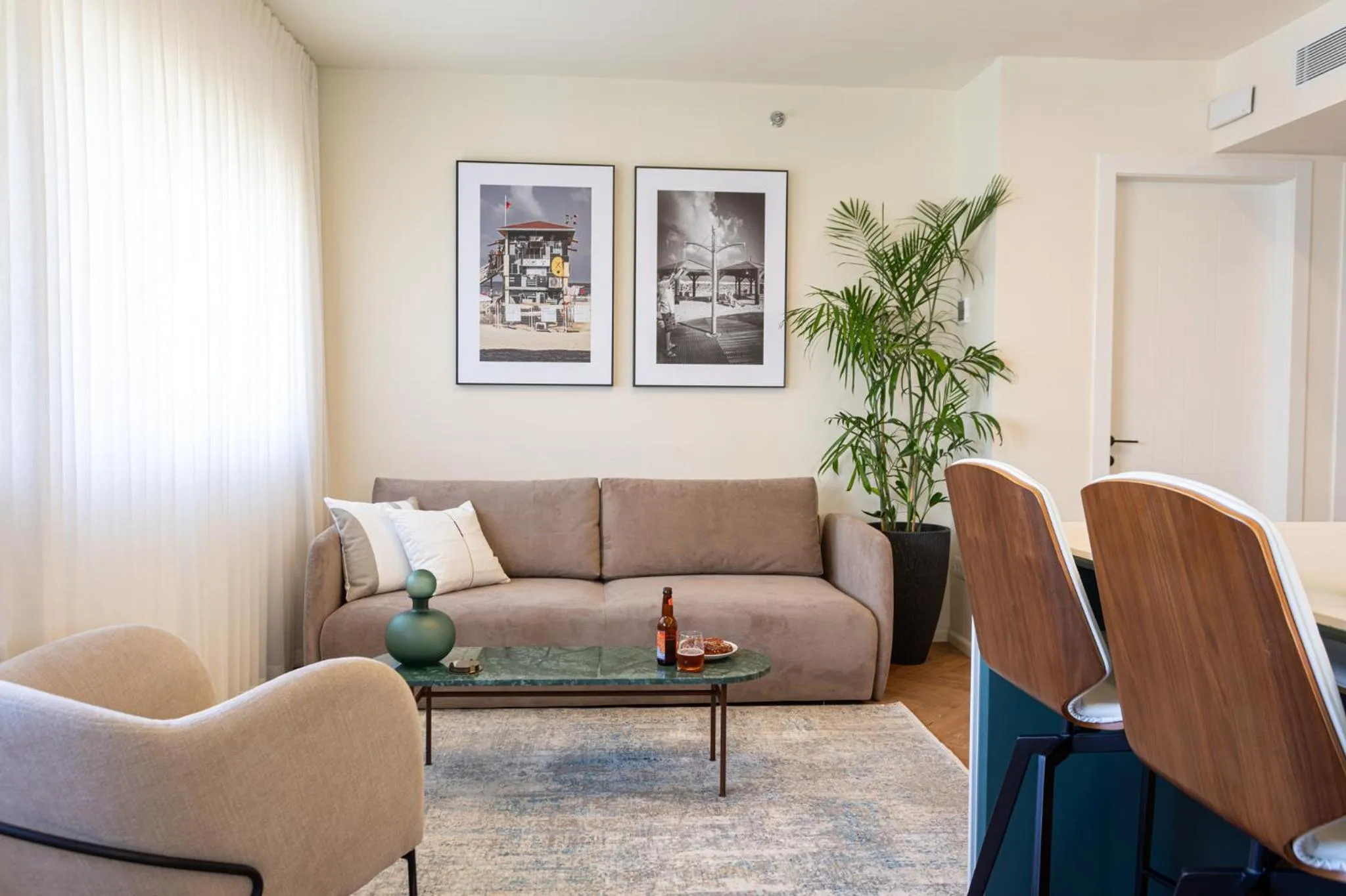 Living room in De Sheinkin